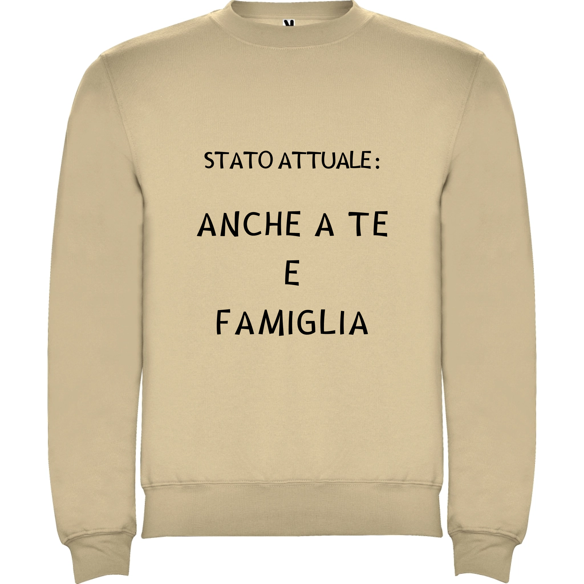 Felpa Unisex personalizzabile Stato Attuale
