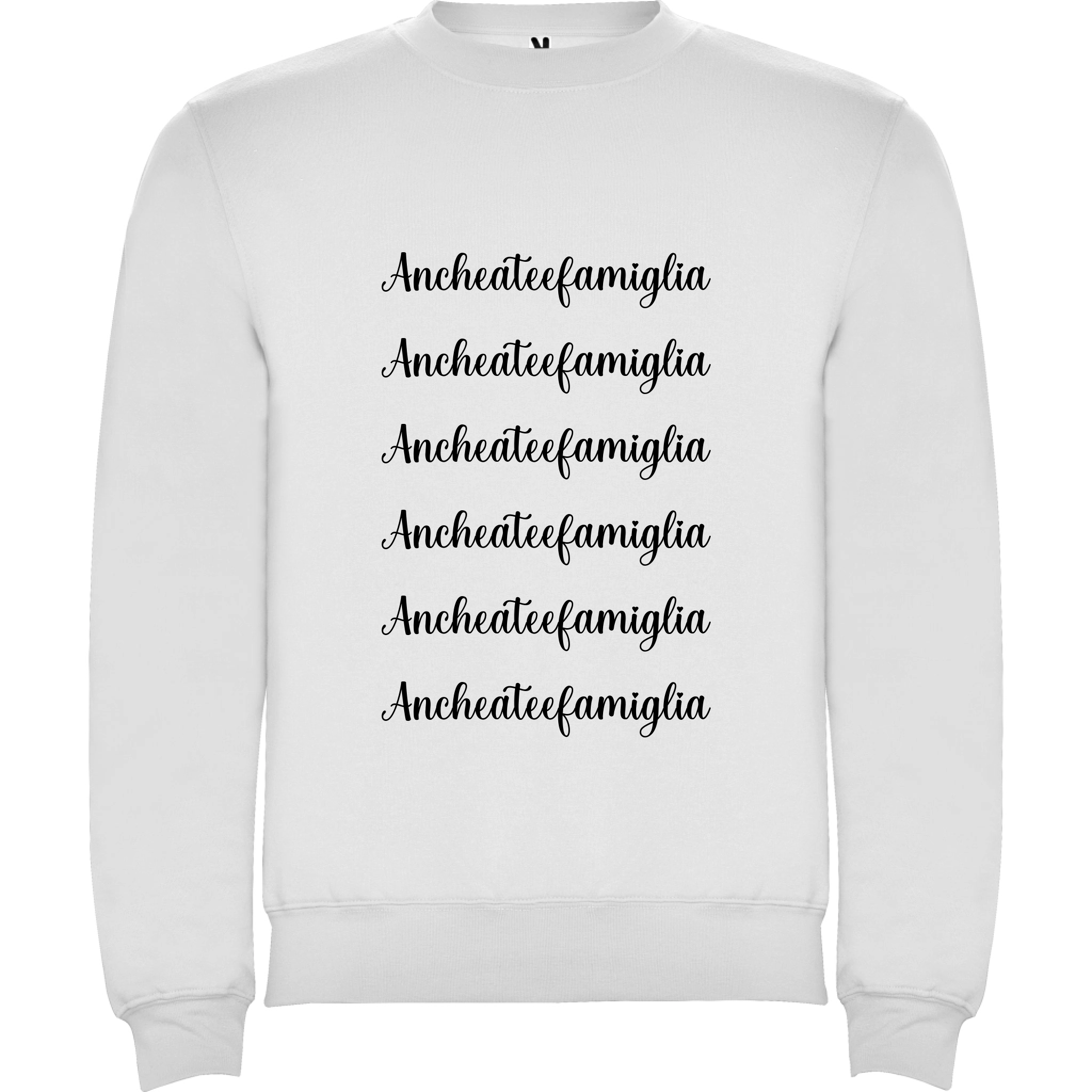 Felpa Unisex personalizzabile Anche a te e Famiglia