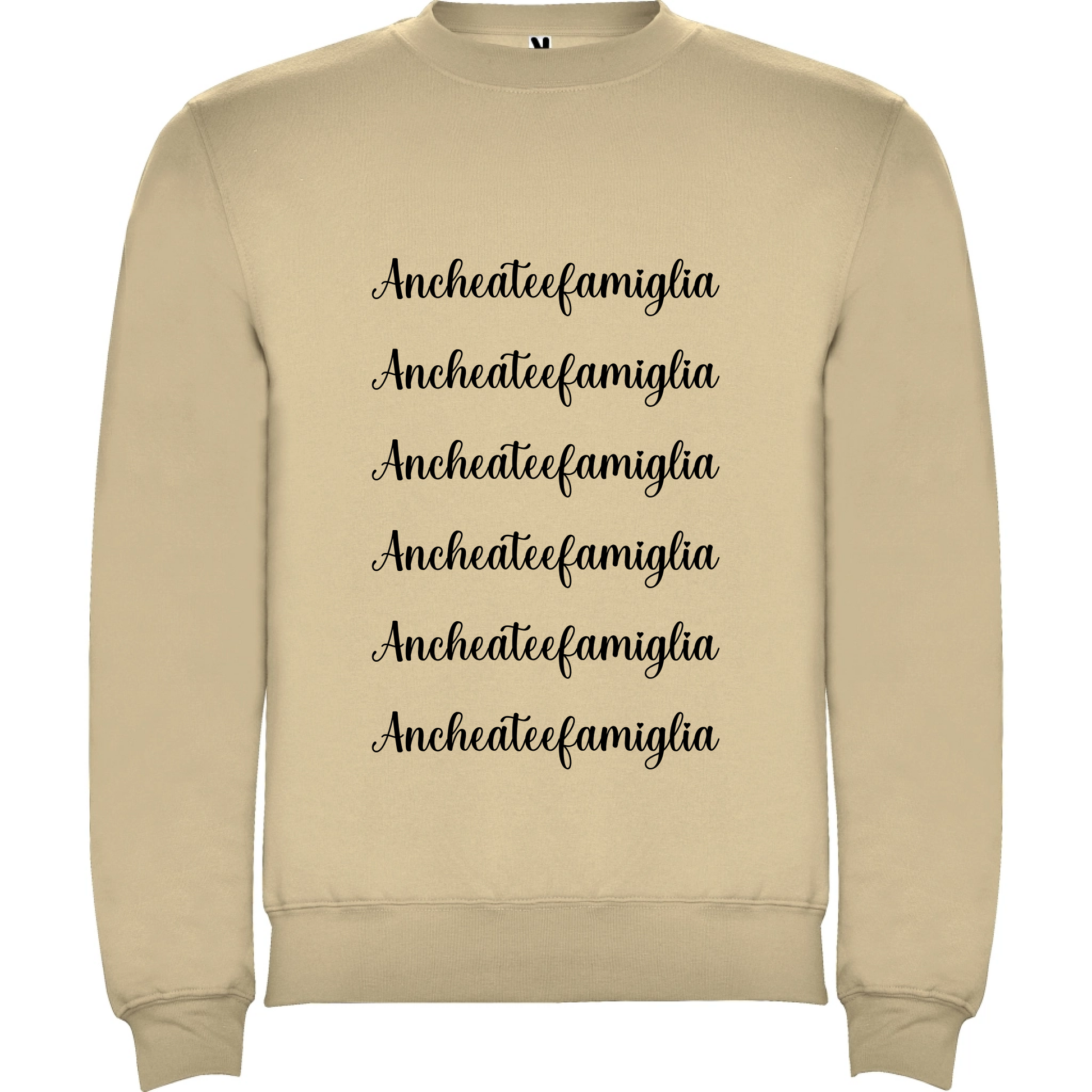 Felpa Unisex personalizzabile Anche a te e Famiglia