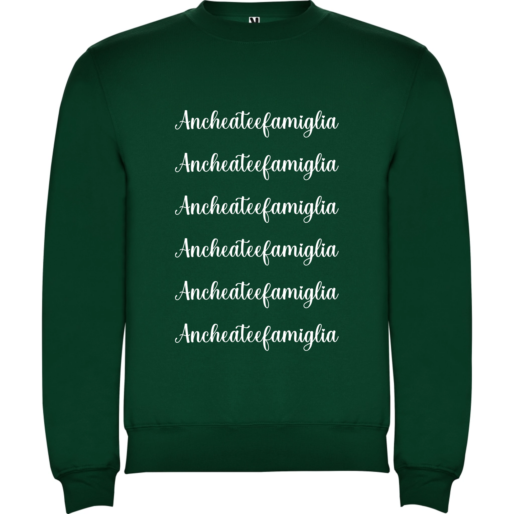 Felpa Unisex personalizzabile Anche a te e Famiglia