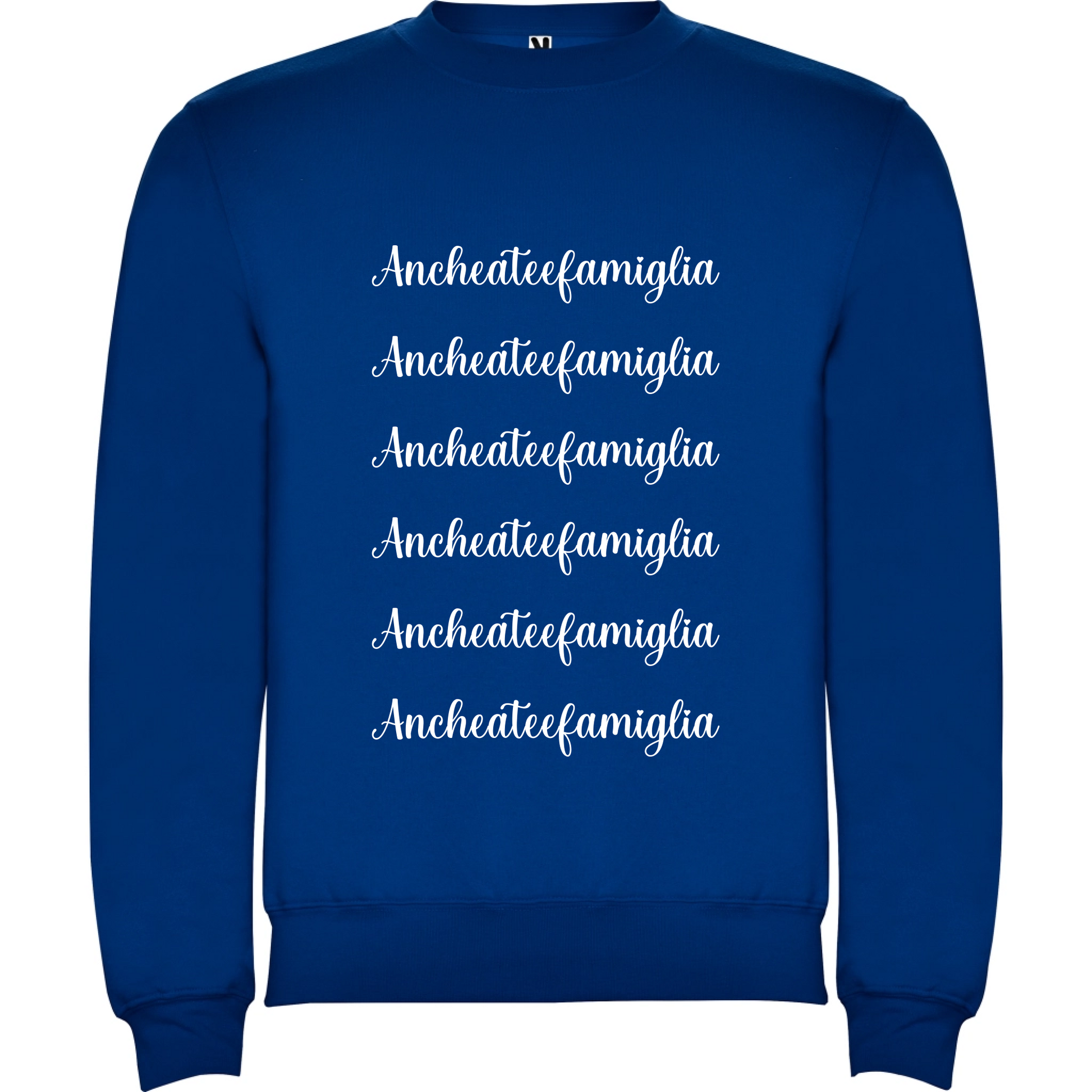 Felpa Unisex personalizzabile Anche a te e Famiglia