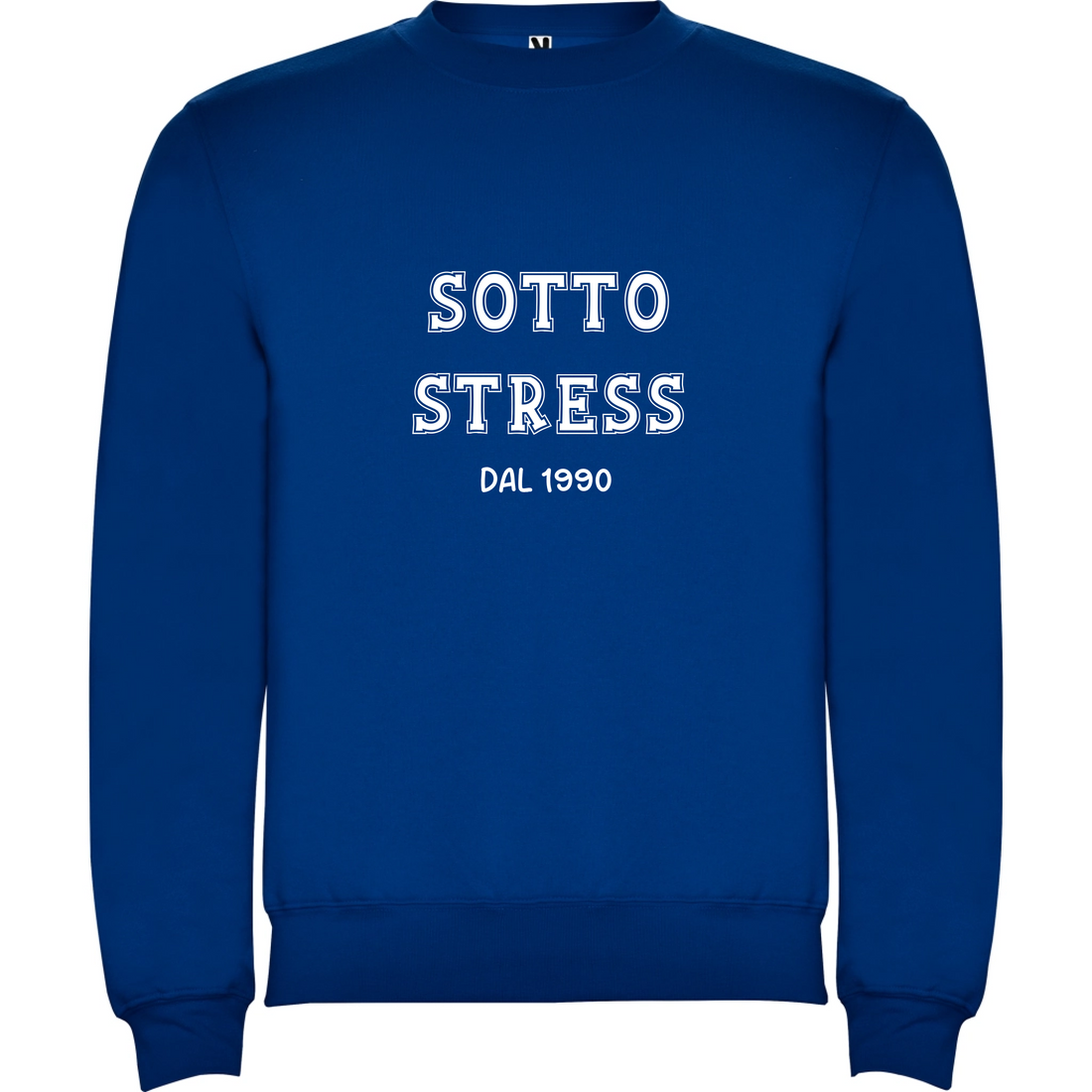 Felpa Stress personalizzabile in stile College