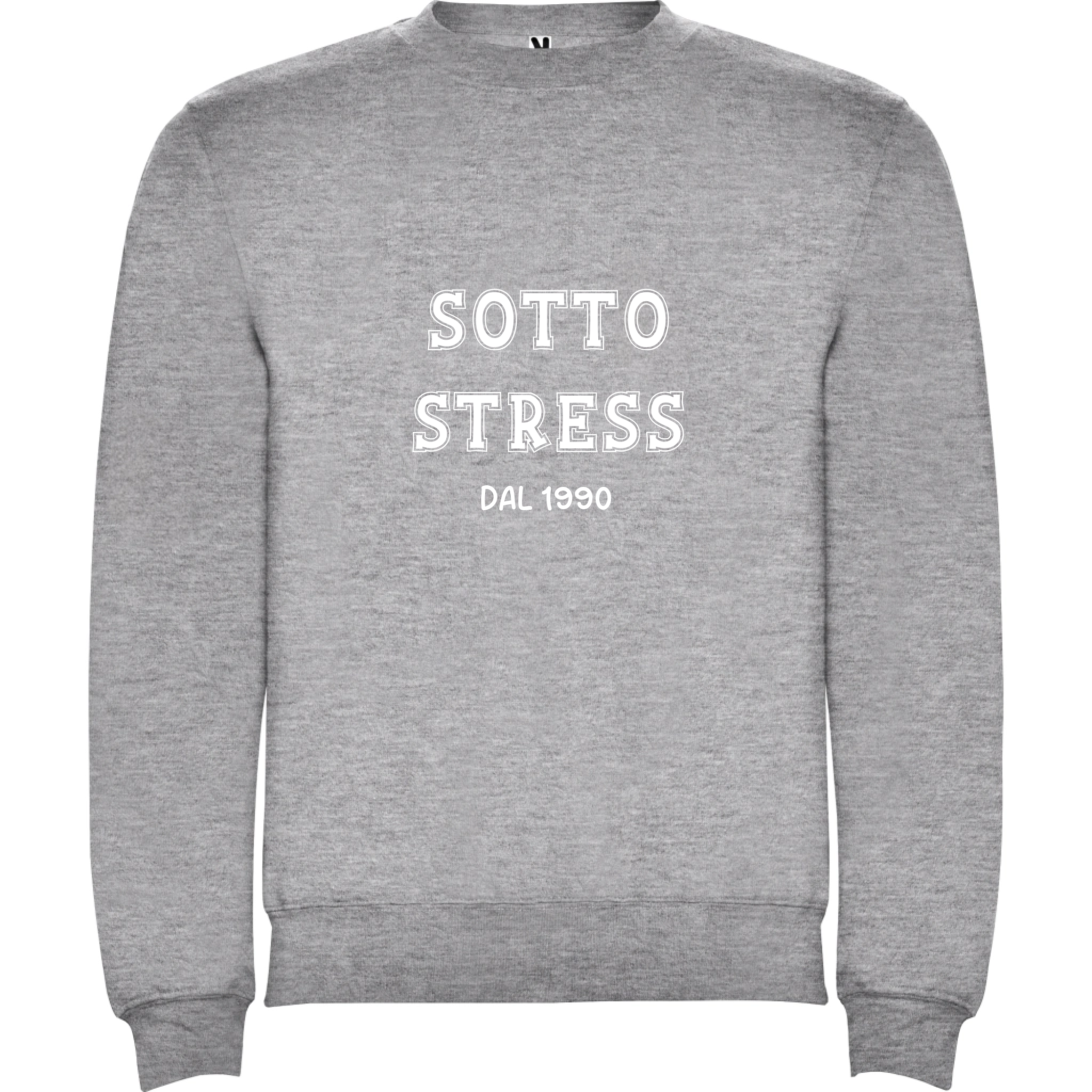 Felpa Stress personalizzabile in stile College