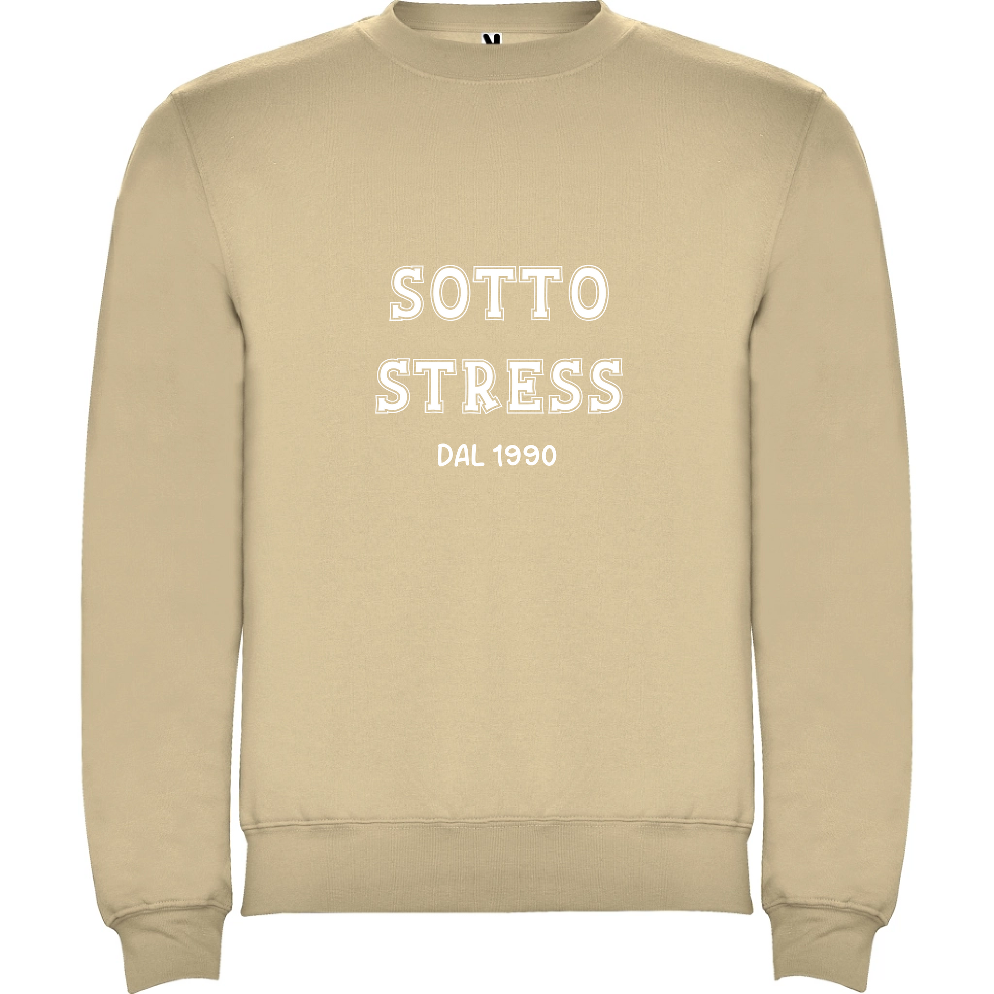 Felpa Stress personalizzabile in stile College