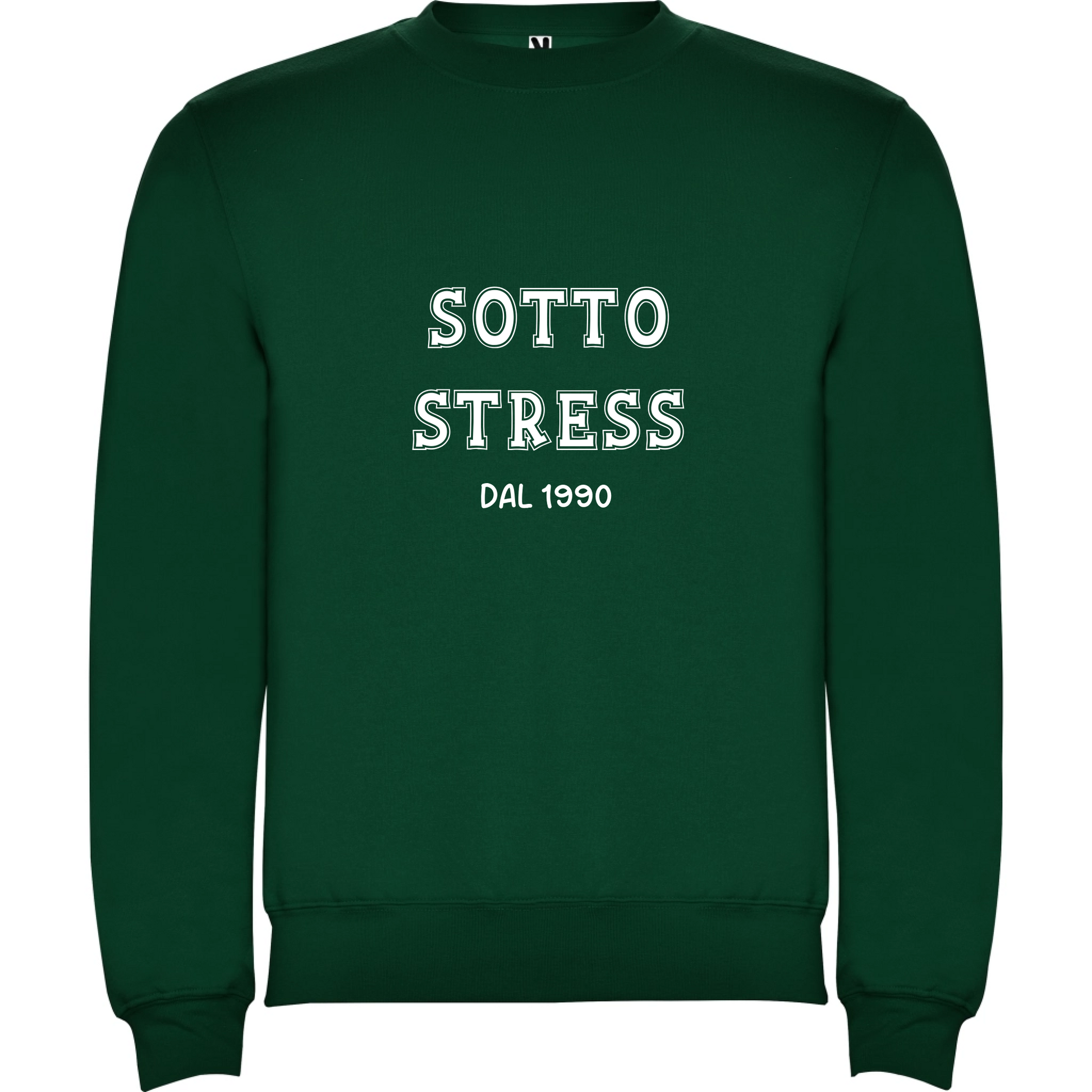 Felpa Stress personalizzabile in stile College