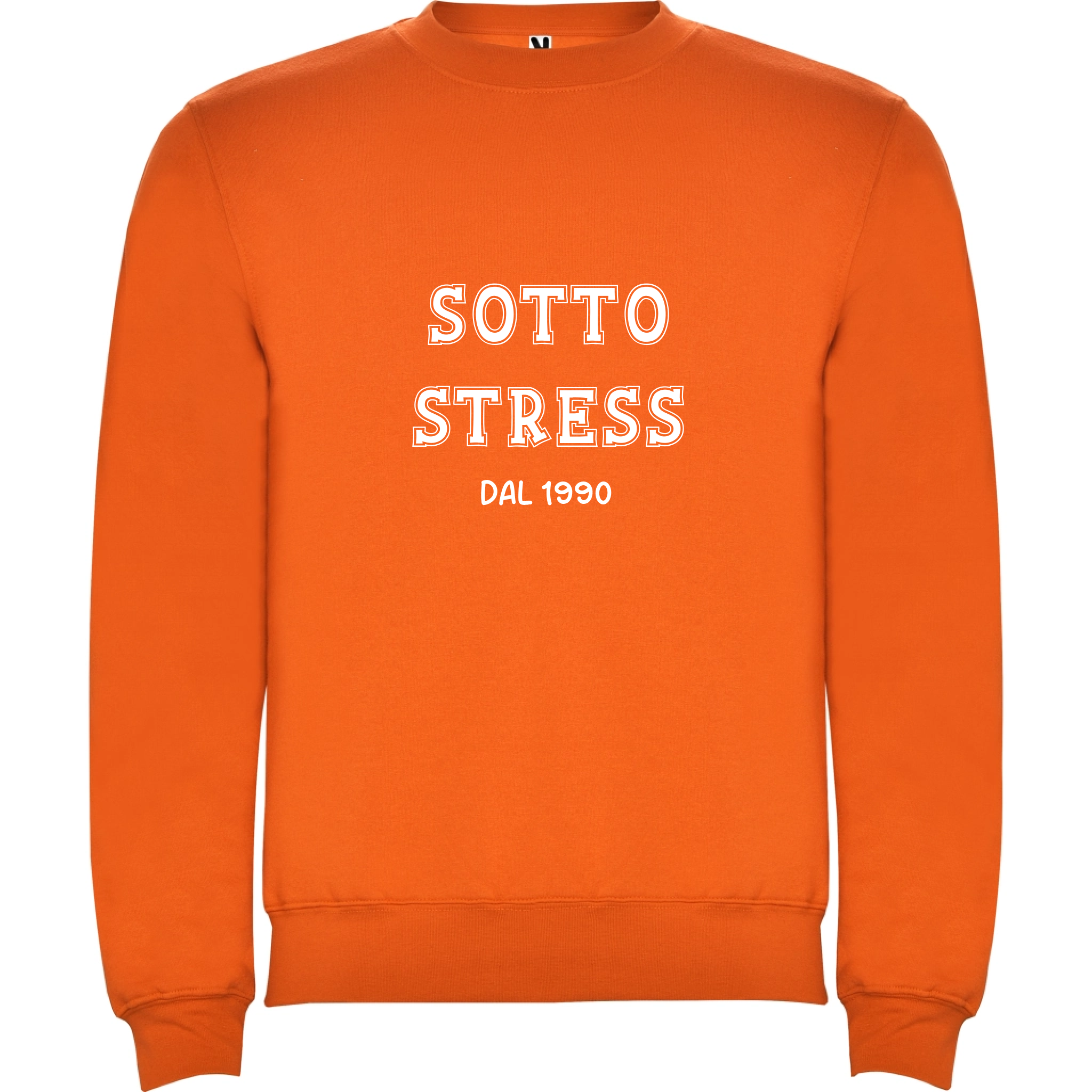 Felpa Stress personalizzabile in stile College