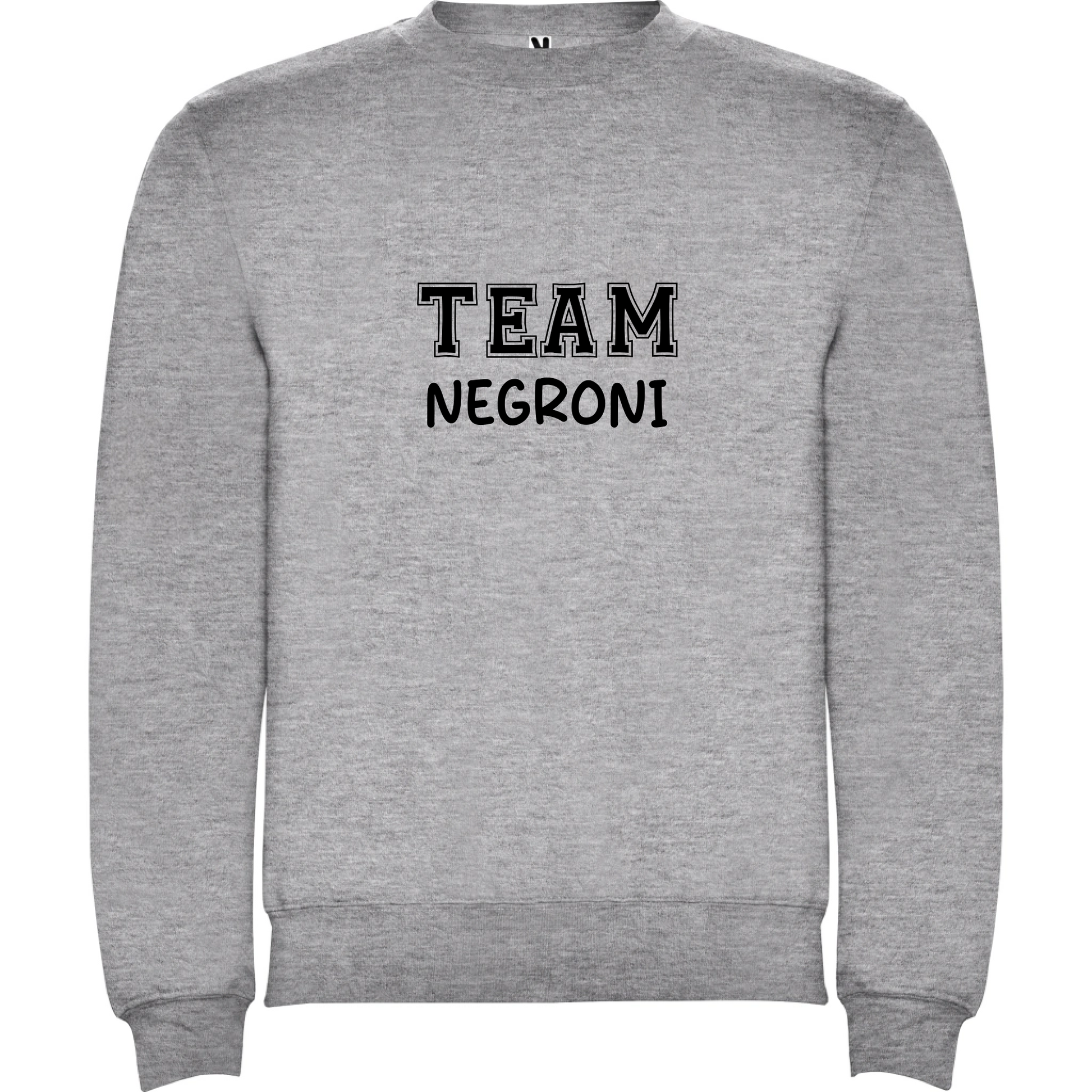 Felpa Team Unisex personalizzabile in stile College