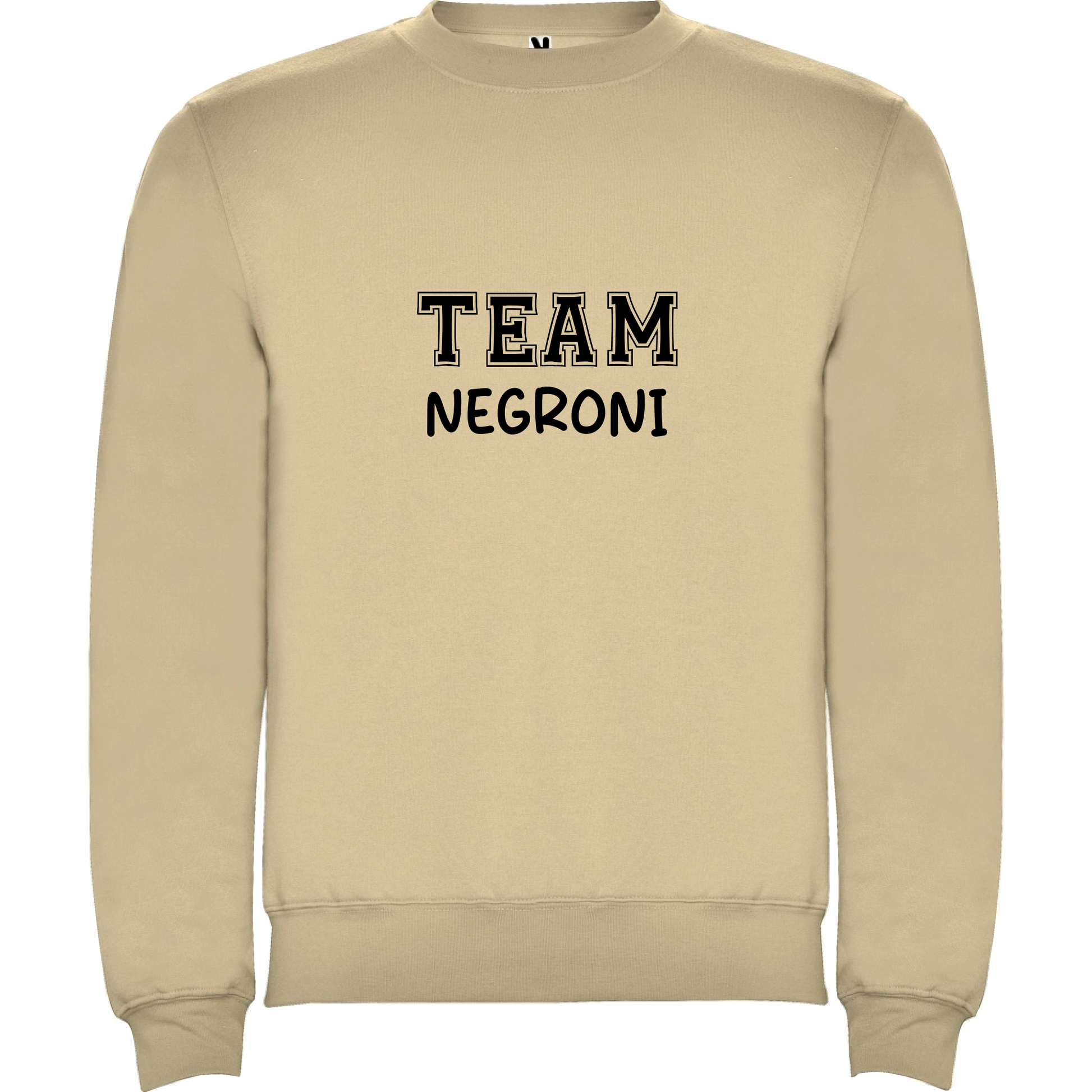 Felpa Team Unisex personalizzabile in stile College