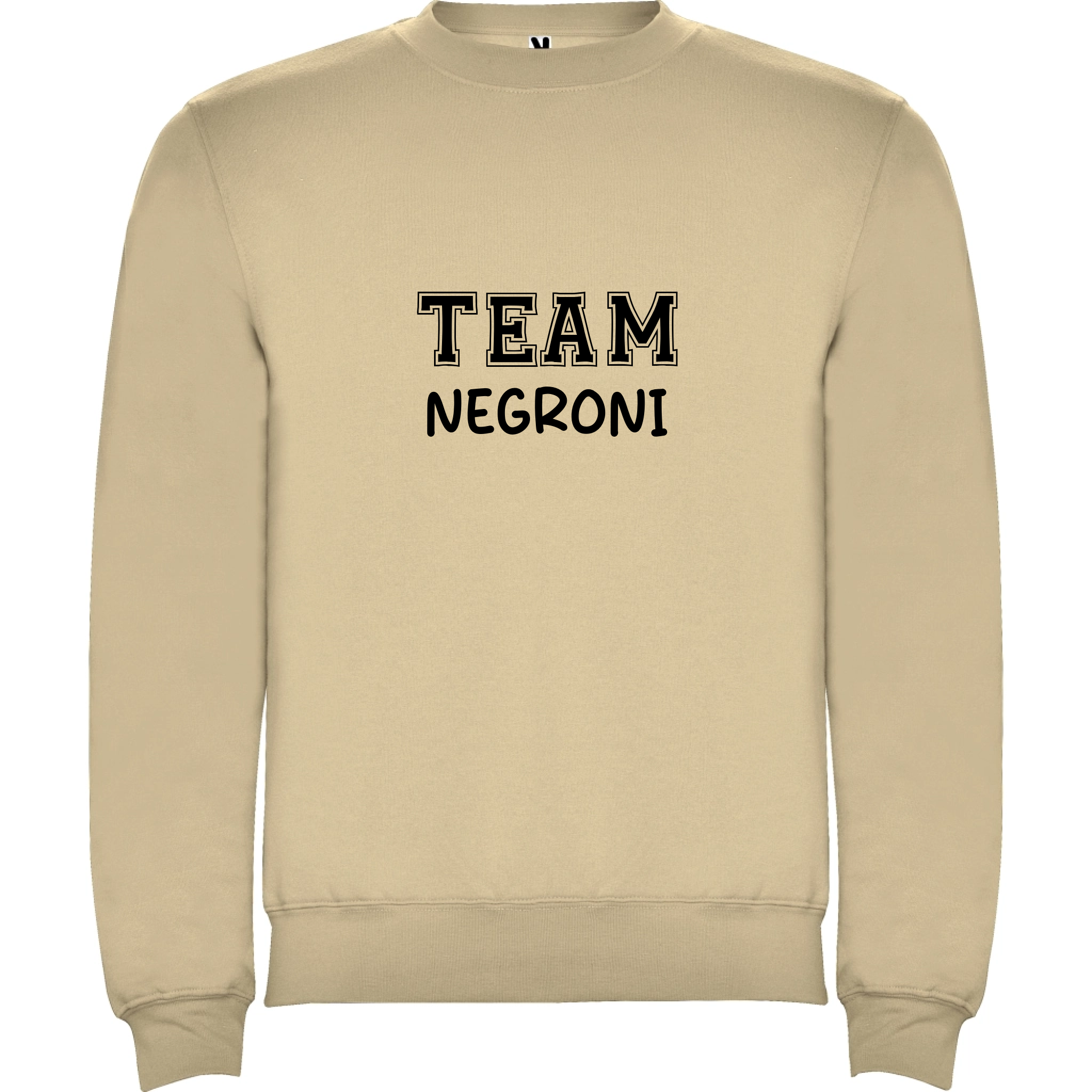 Felpa Team Unisex personalizzabile in stile College