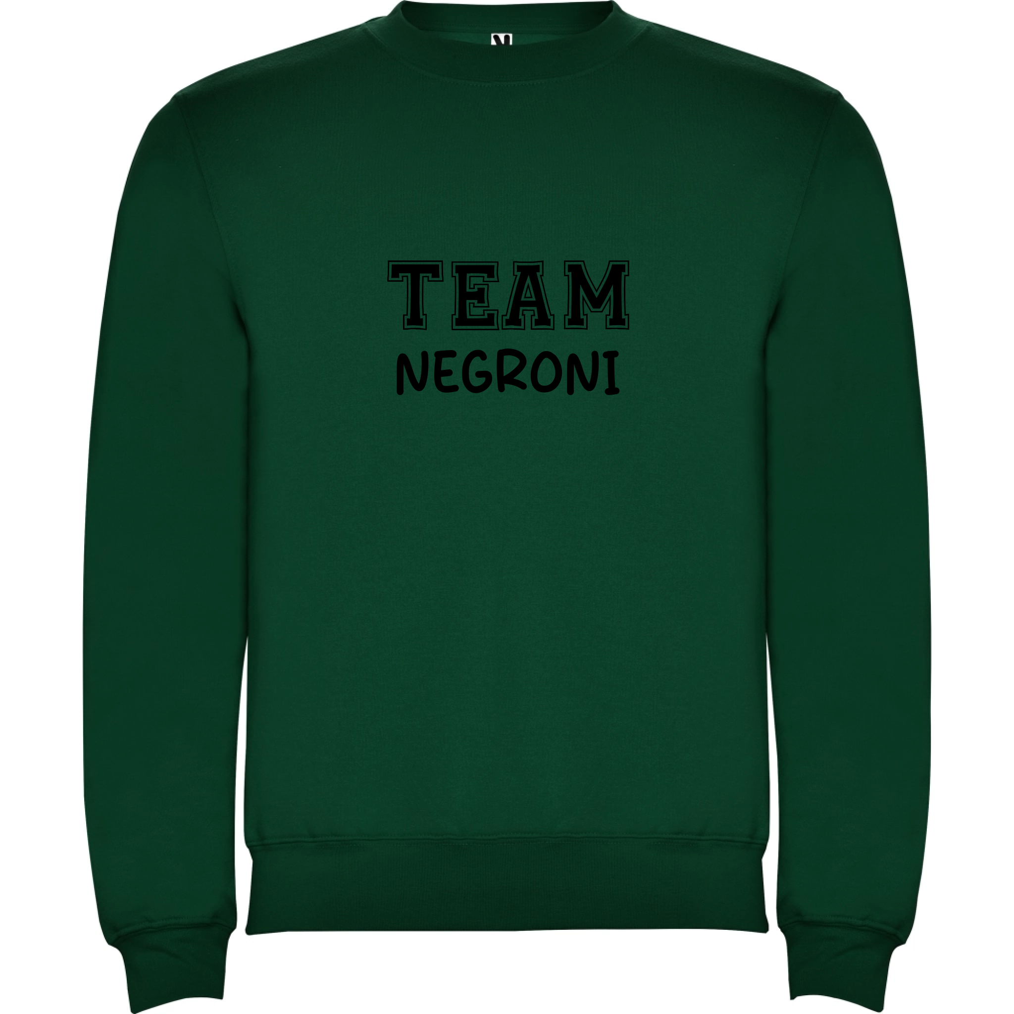 Felpa Team Unisex personalizzabile in stile College