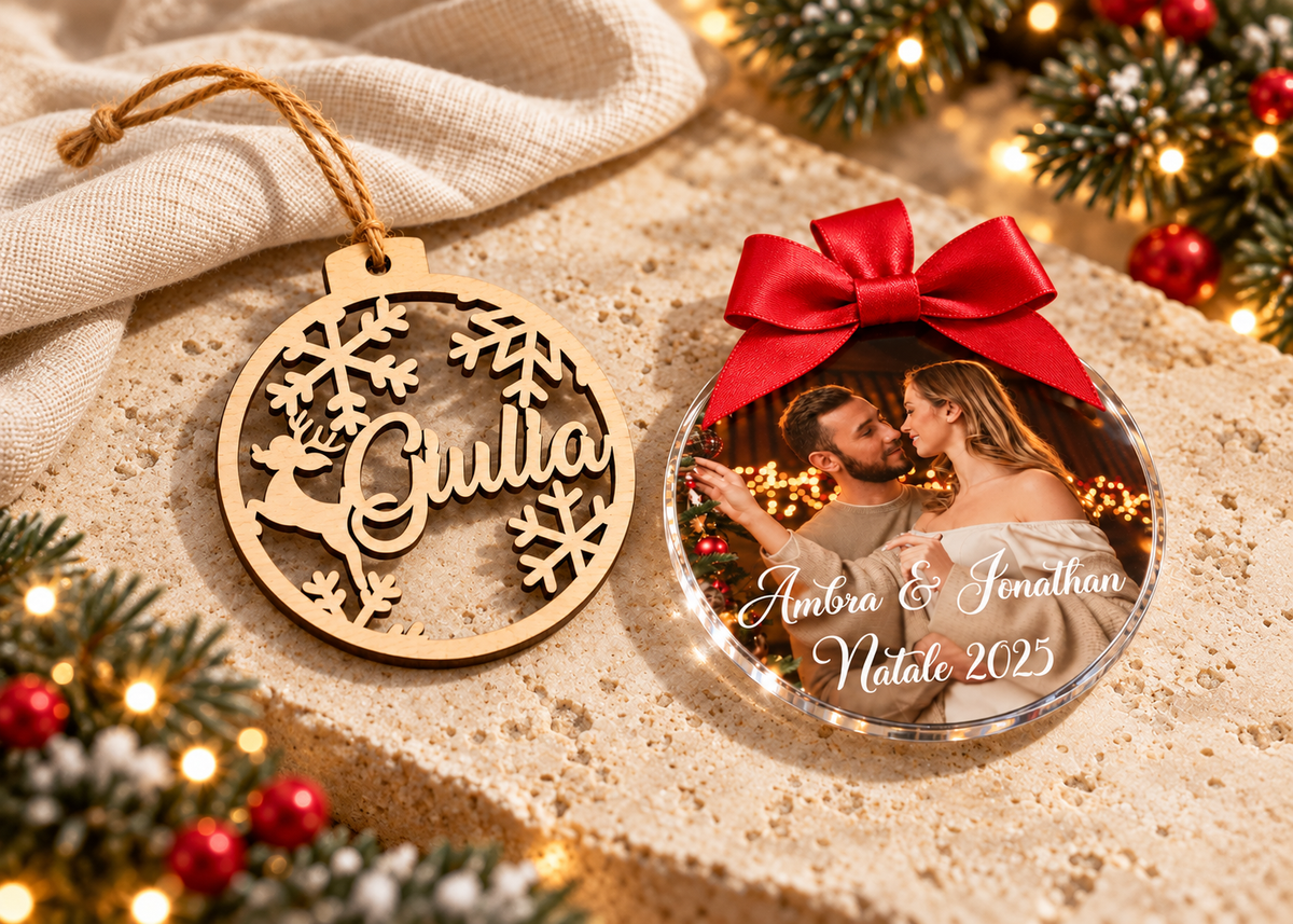 Palline di natale personalizzate