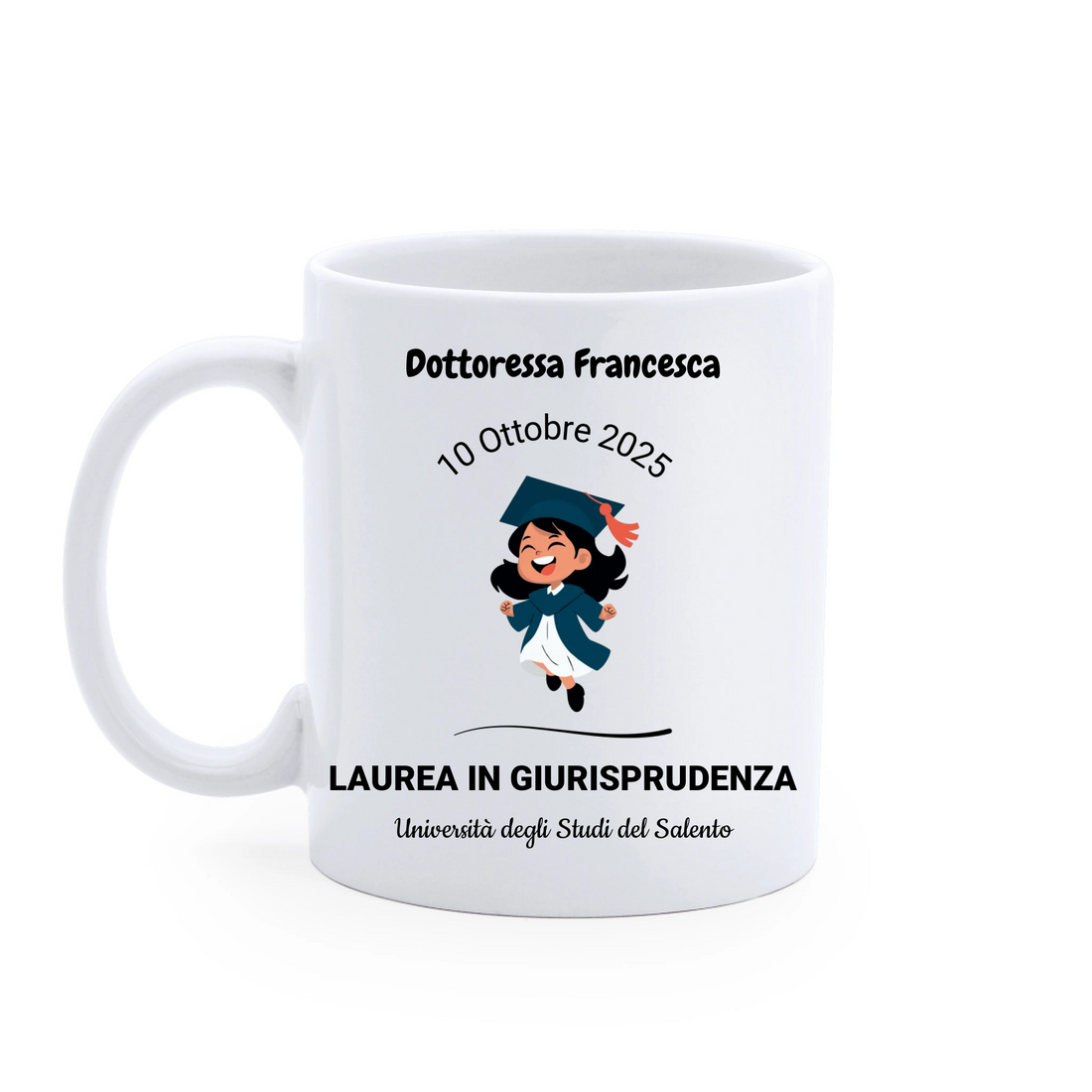 Tazza Personalizzata Donna - Idea regalo Laurea 