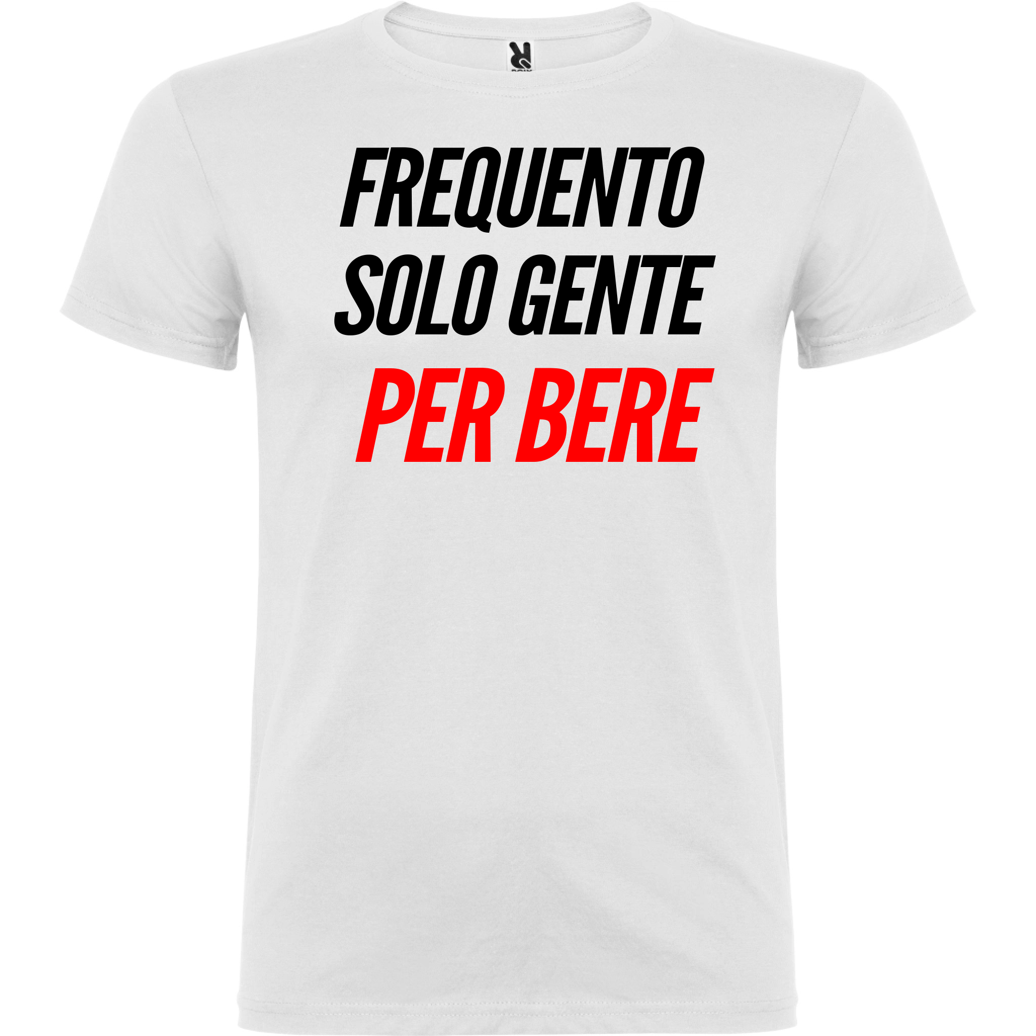 Maglia Uomo personalizzata con frase 