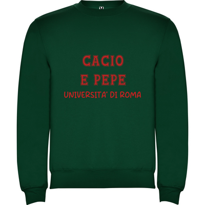 Felpa Unisex personalizzabile in stile College 