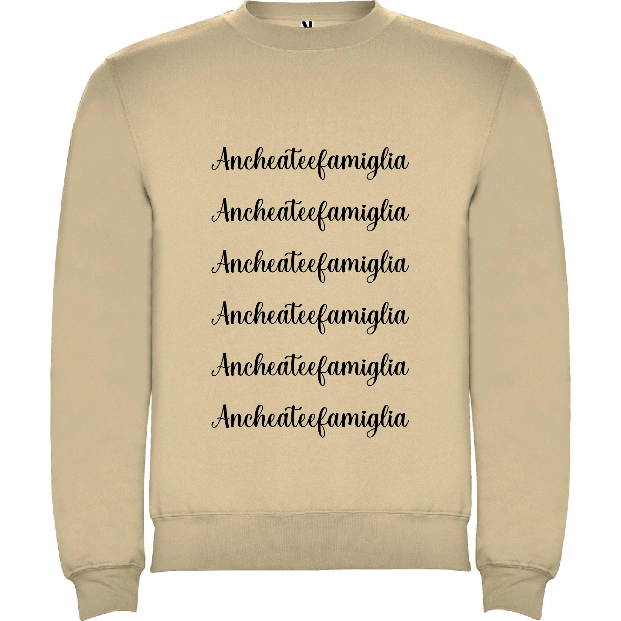 Felpa Unisex personalizzabile Anche a te e Famiglia 