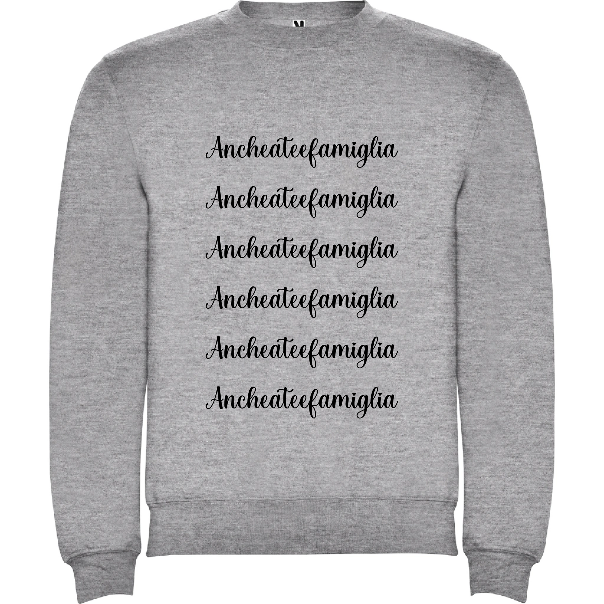 Felpa Unisex personalizzabile Anche a te e Famiglia 