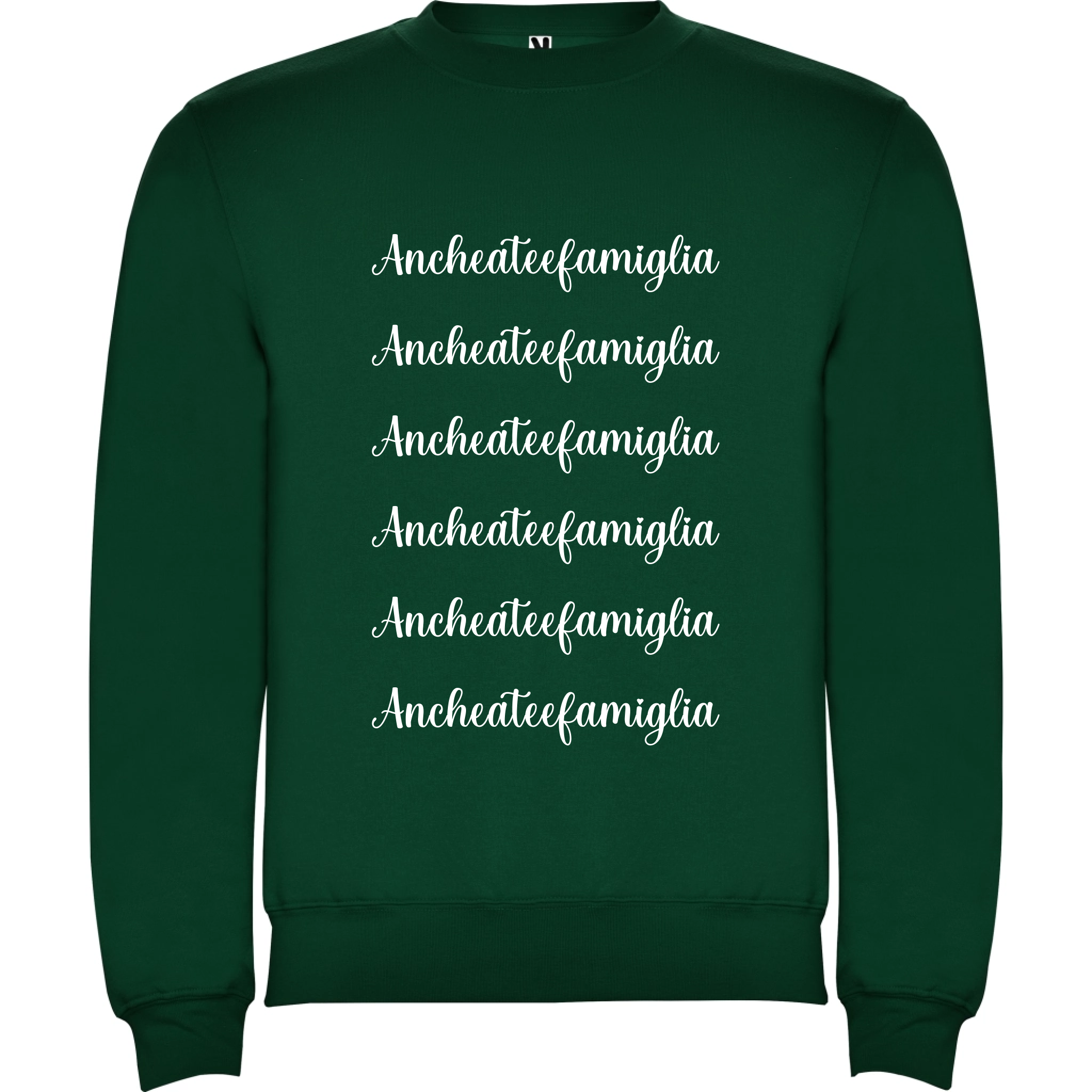 Felpa Unisex personalizzabile Anche a te e Famiglia 