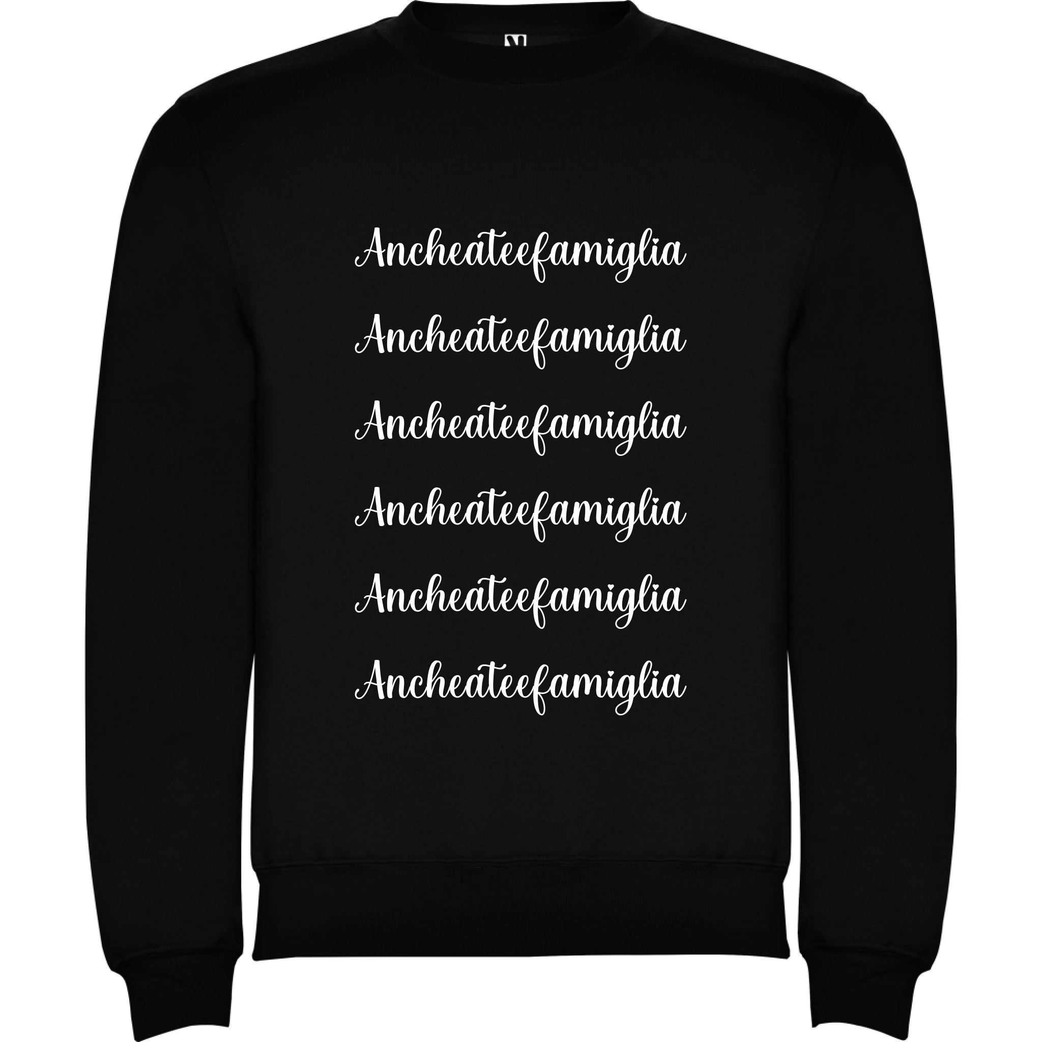 Felpa Unisex personalizzabile Anche a te e Famiglia 