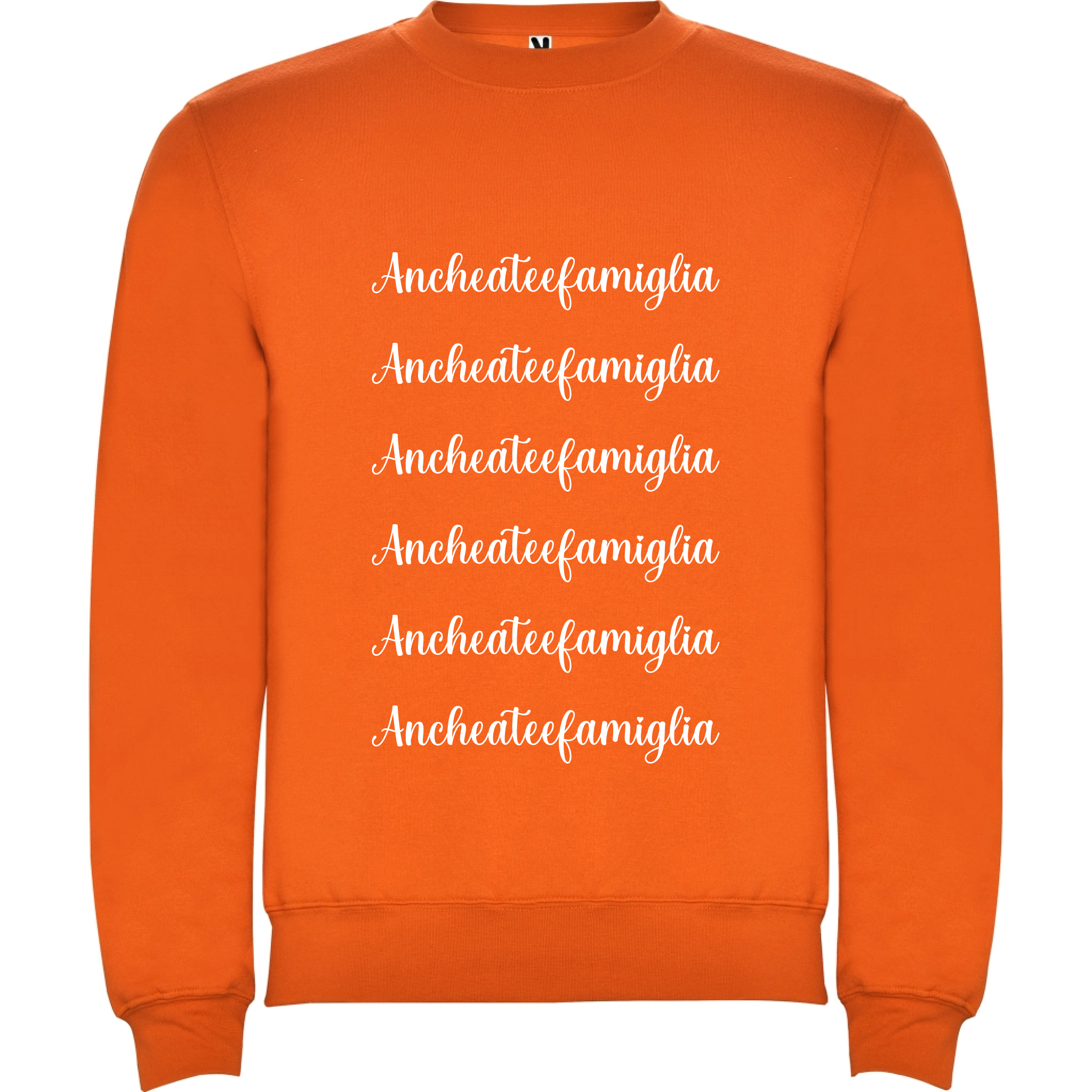 Felpa Unisex personalizzabile Anche a te e Famiglia 