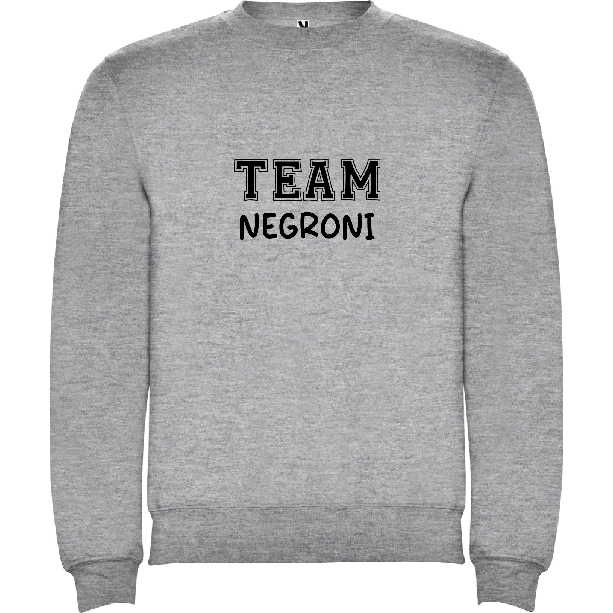 Felpa Team Unisex personalizzabile in stile College 