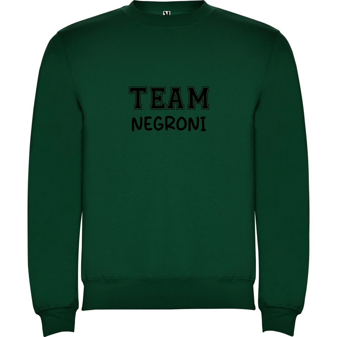 Felpa Team Unisex personalizzabile in stile College 