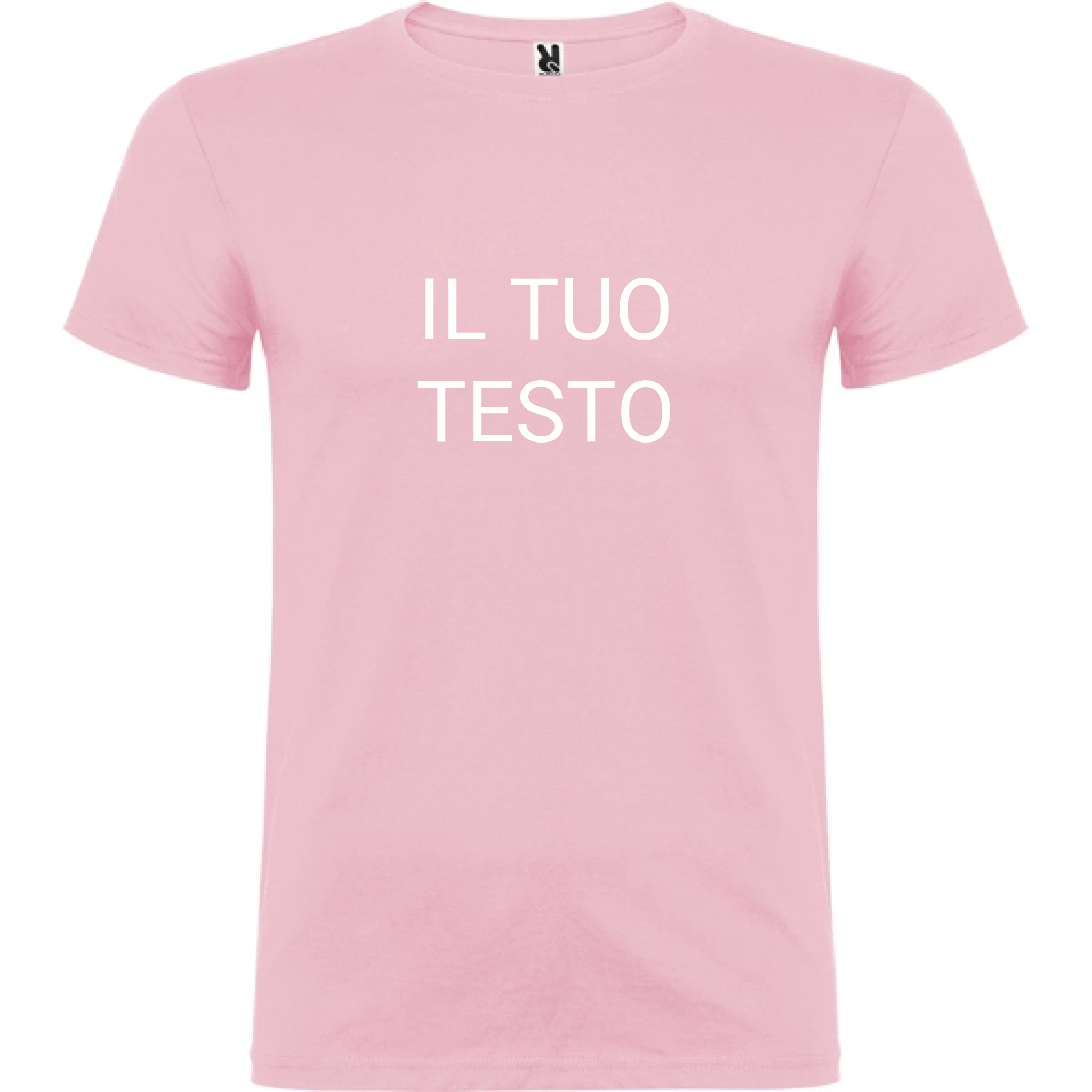 Maglietta Unisex personalizzabile con testo logo e immagine 