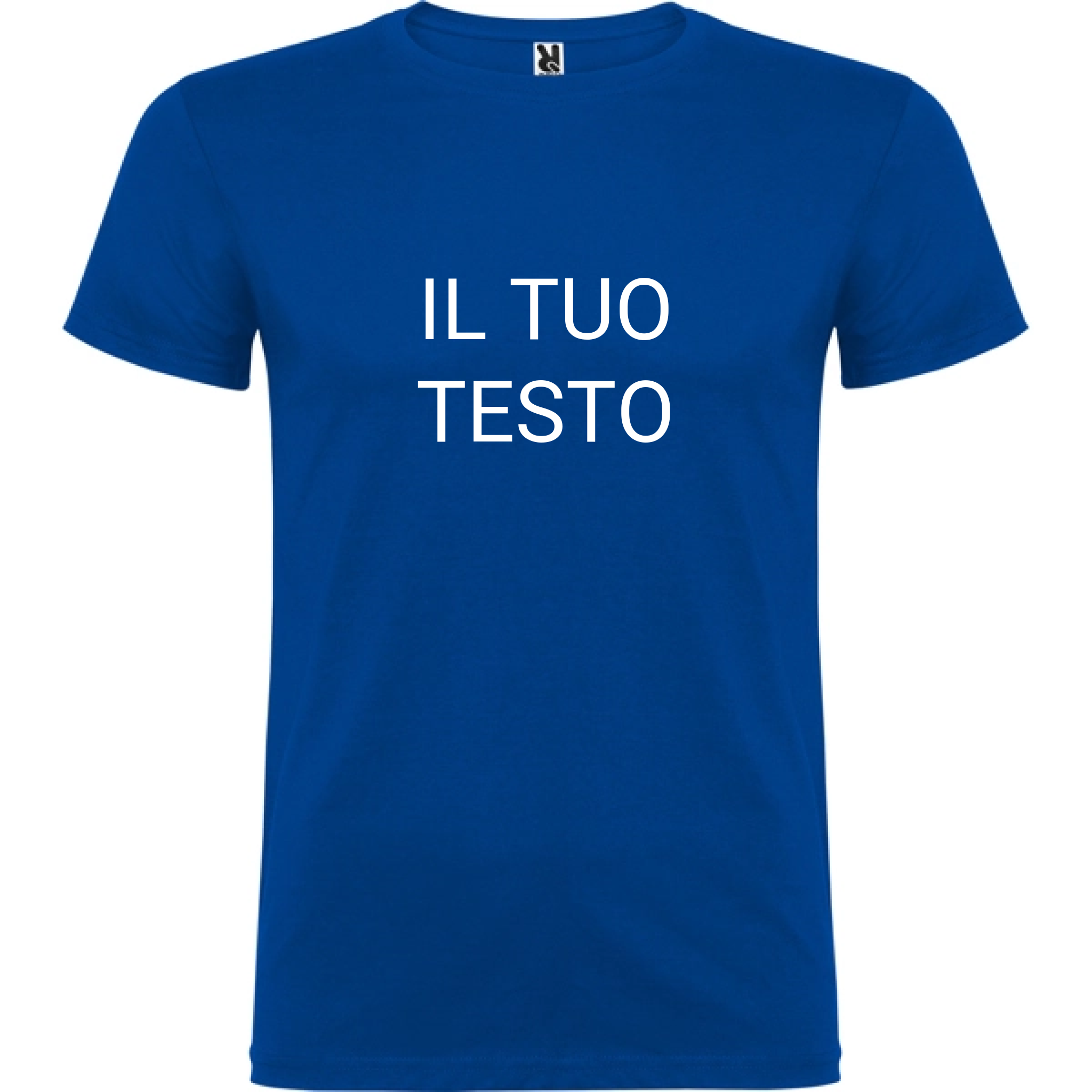 Maglietta Unisex personalizzabile con testo logo e immagine 