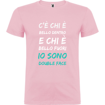 Maglietta Unisex personalizzata con frase Bello dentro e Bello fuori 