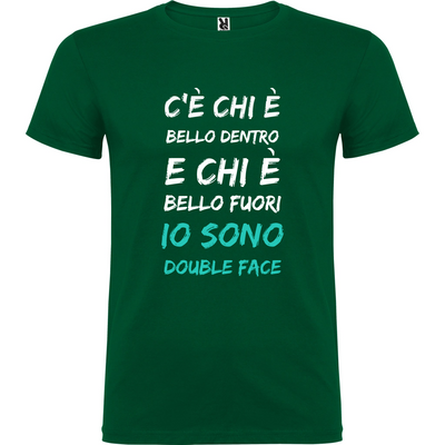 Maglietta Unisex personalizzata con frase Bello dentro e Bello fuori 