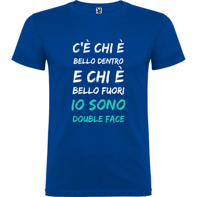 Maglietta Unisex personalizzata con frase Bello dentro e Bello fuori 