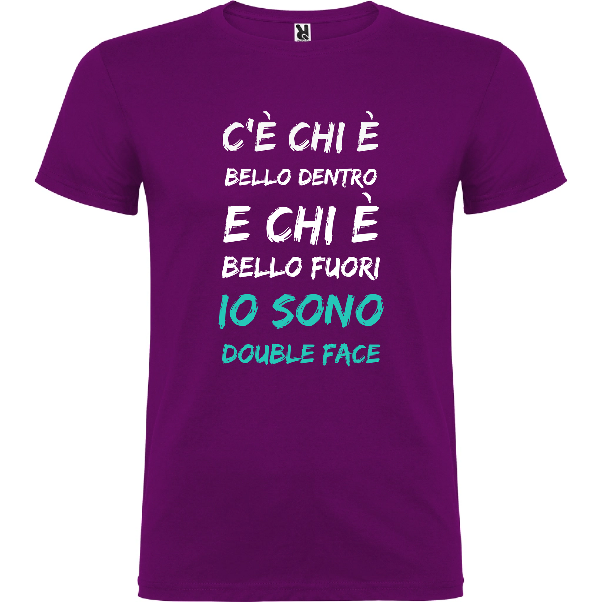 Maglietta Unisex personalizzata con frase Bello dentro e Bello fuori 