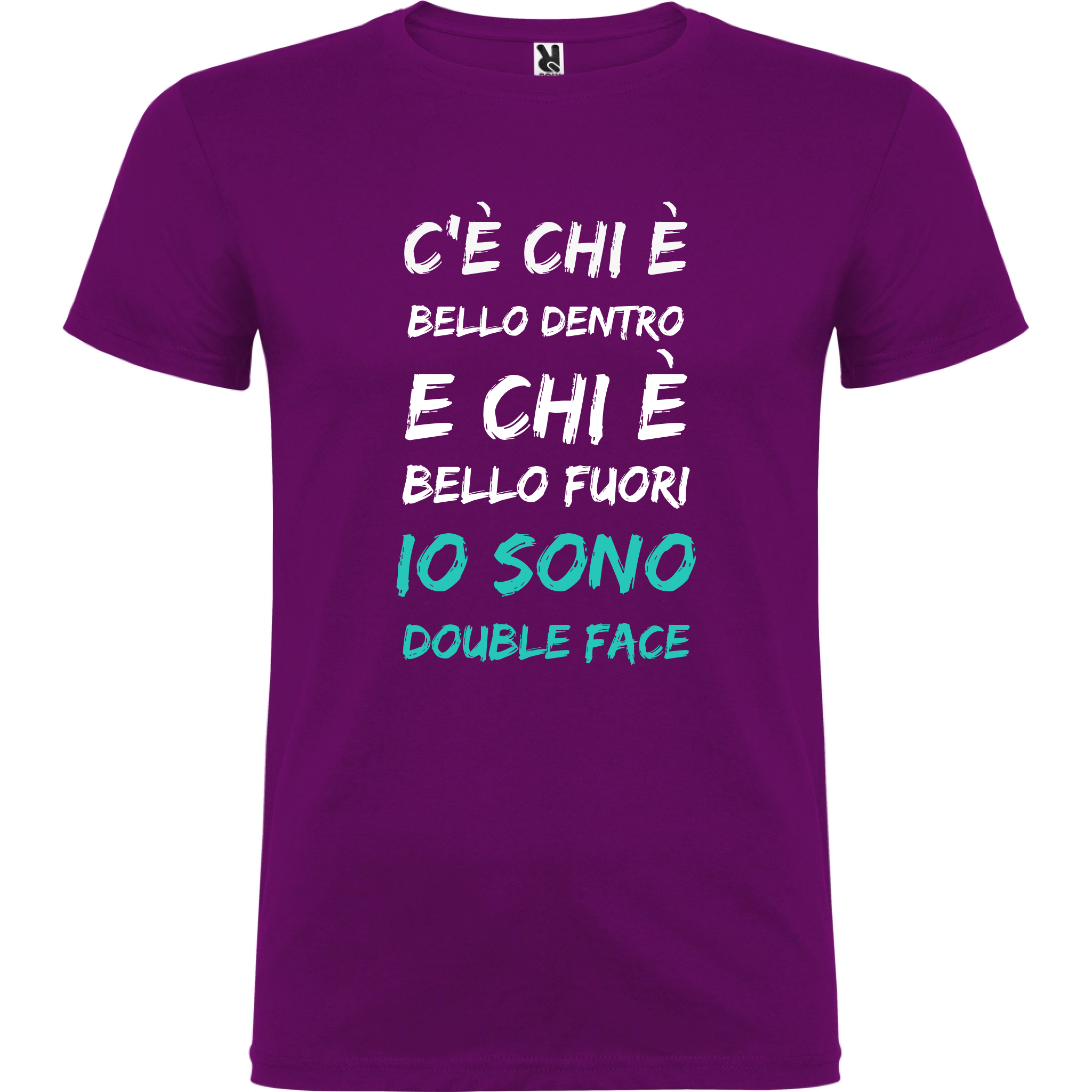 Maglietta Unisex personalizzata con frase Bello dentro e Bello fuori 
