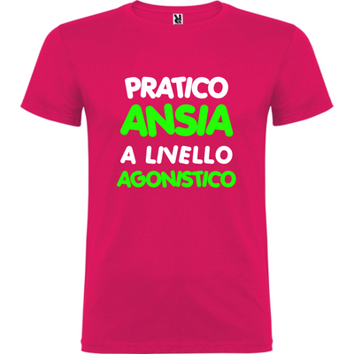 Maglietta Unisex personalizzata Ansia Agonistica 
