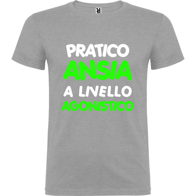 Maglietta Unisex personalizzata Ansia Agonistica 