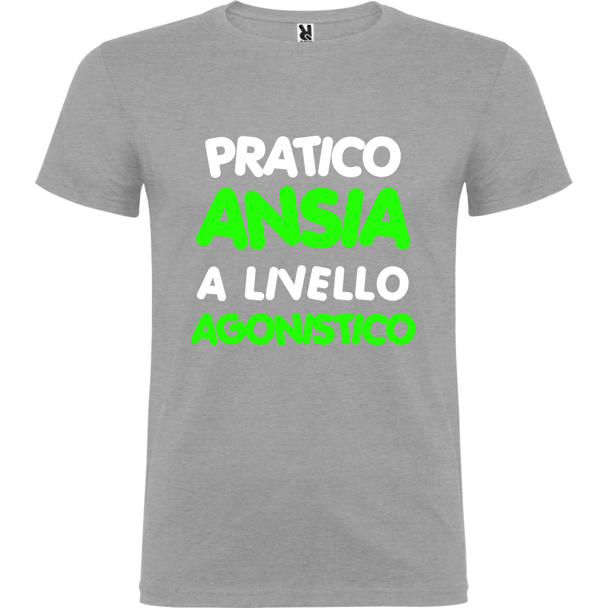 Maglietta Unisex personalizzata Ansia Agonistica 
