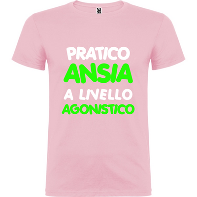 Maglietta Unisex personalizzata Ansia Agonistica 