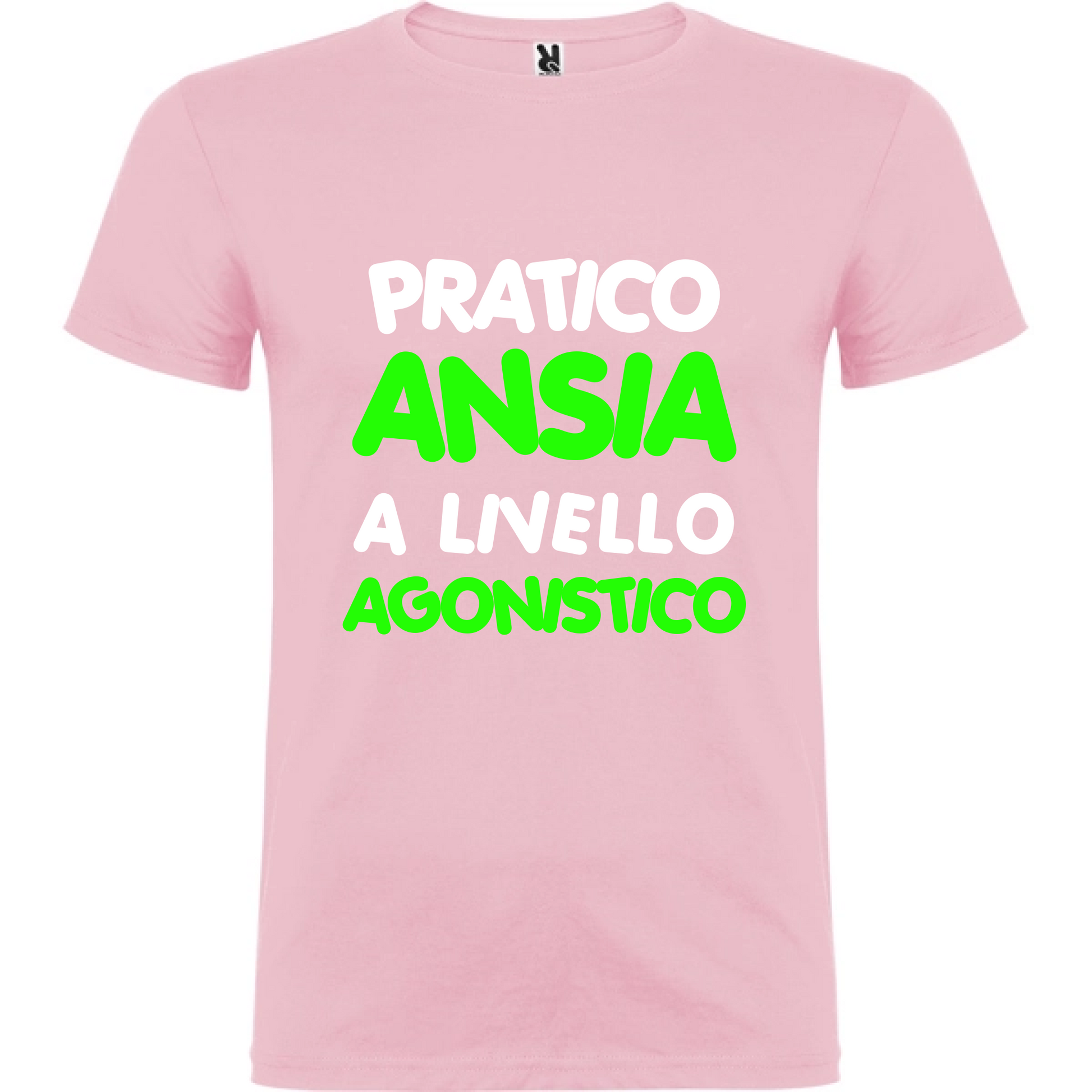 Maglietta Unisex personalizzata Ansia Agonistica 
