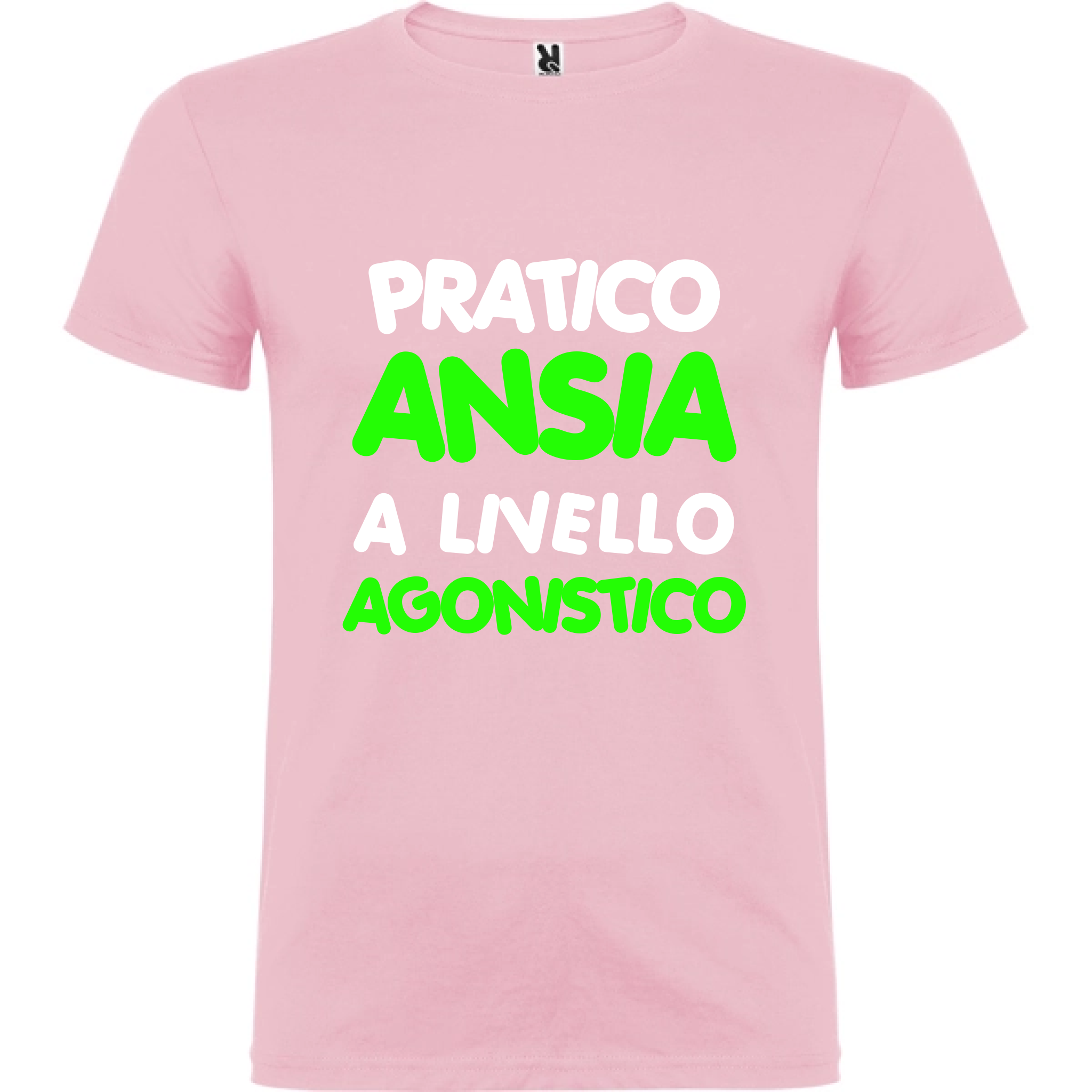 Maglietta Unisex personalizzata Ansia Agonistica 