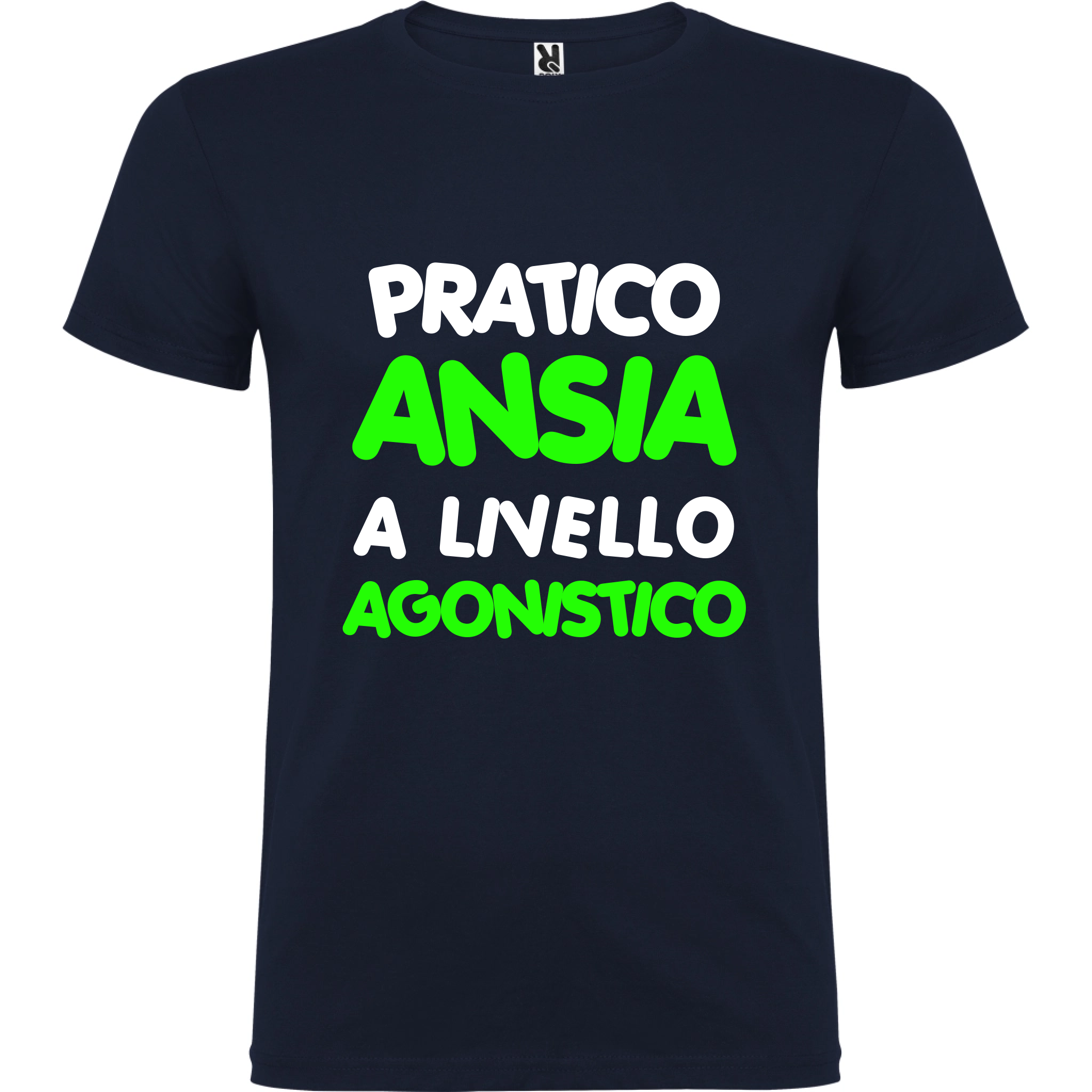 Maglietta Unisex personalizzata Ansia Agonistica 