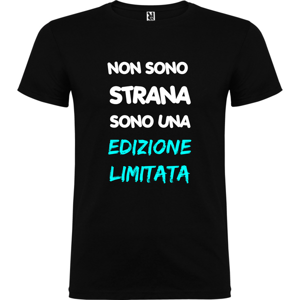 Maglietta Unisex personalizzata Edizione Limitata 