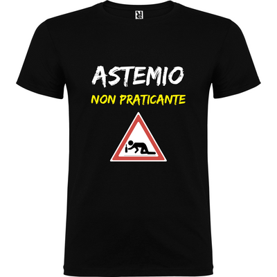 Maglietta Unisex personalizzata Astemio 