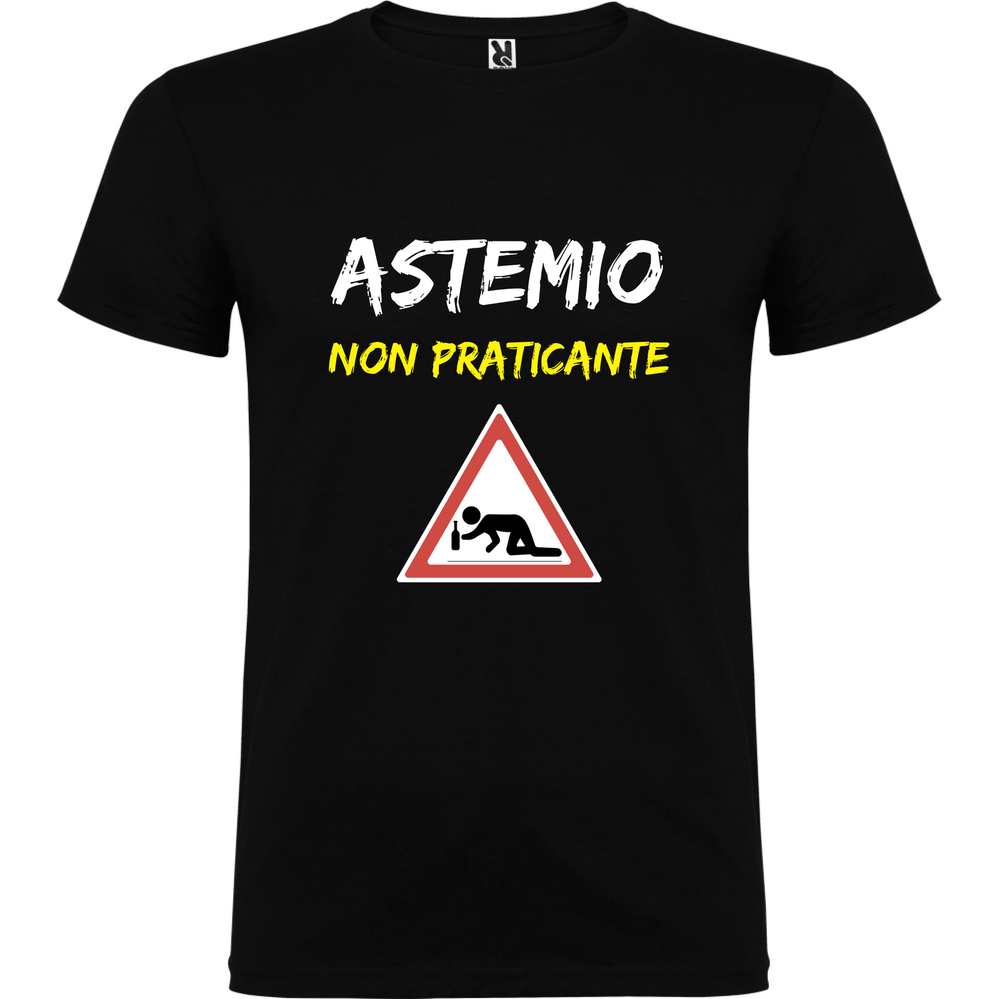 Maglietta Unisex personalizzata Astemio 