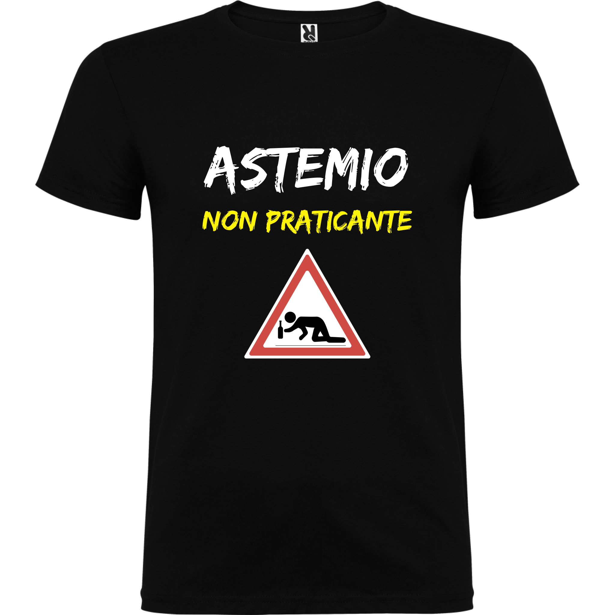 Maglietta Unisex personalizzata Astemio 