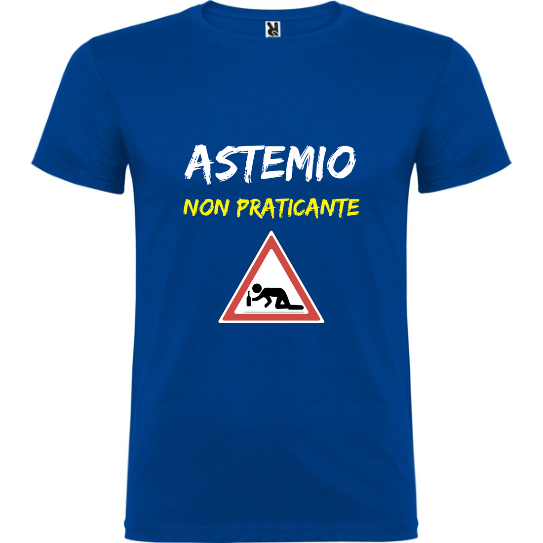 Maglietta Unisex personalizzata Astemio 