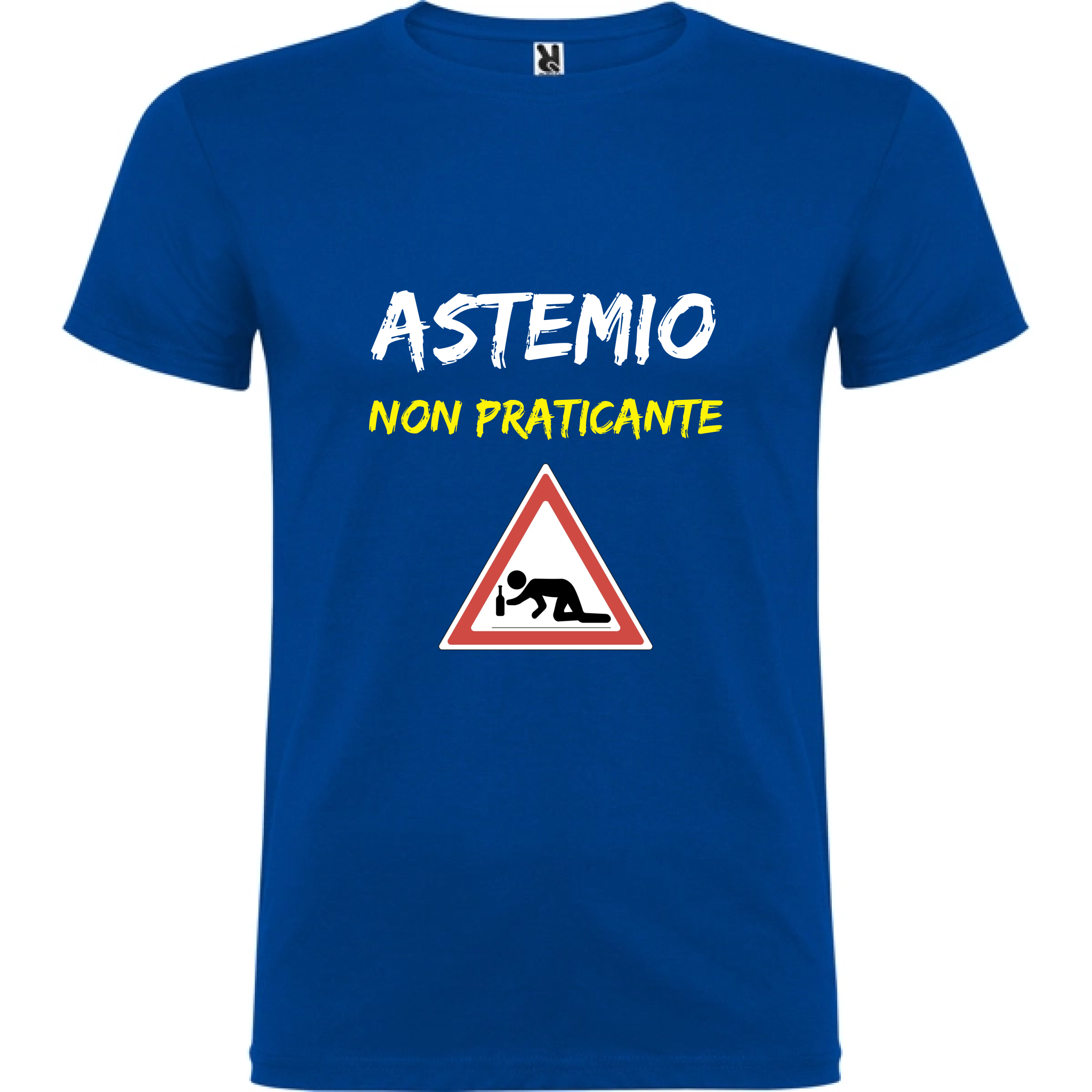 Maglietta Unisex personalizzata Astemio 