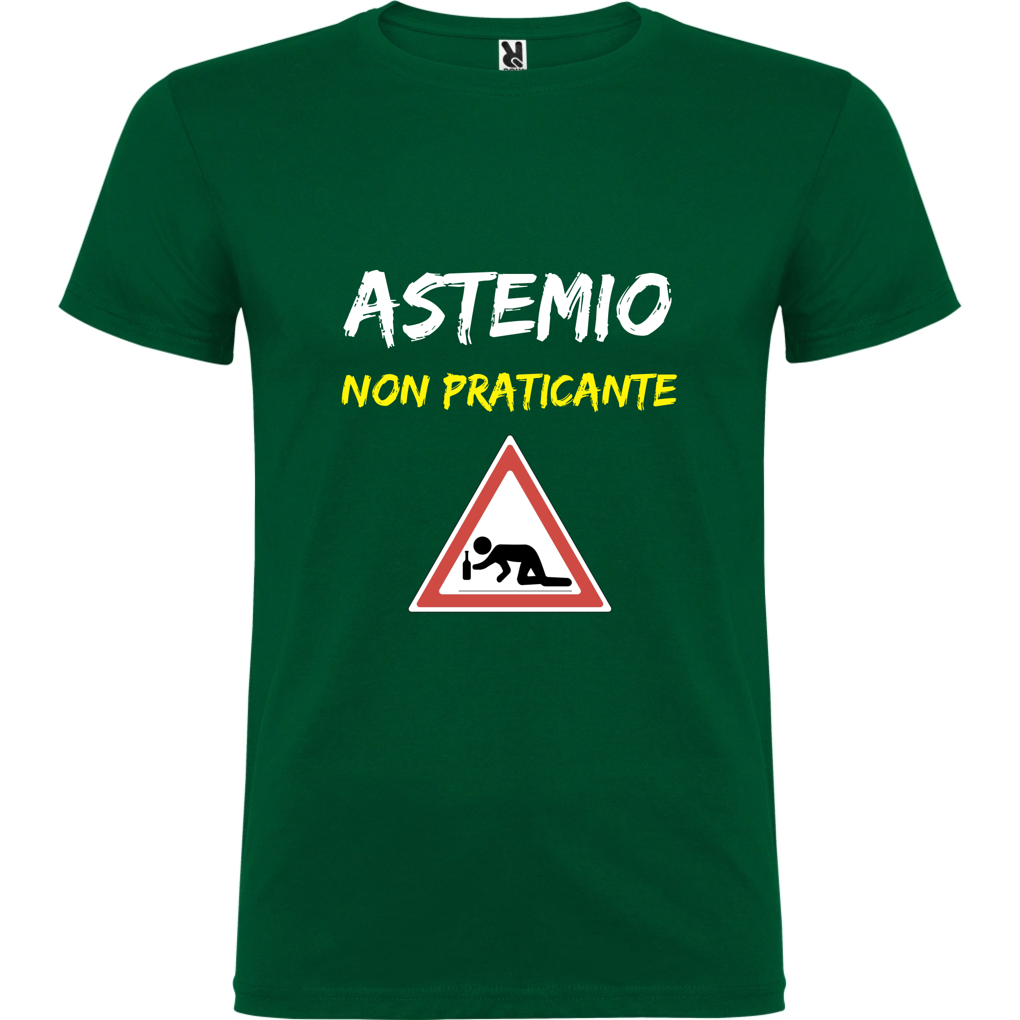 Maglietta Unisex personalizzata Astemio 