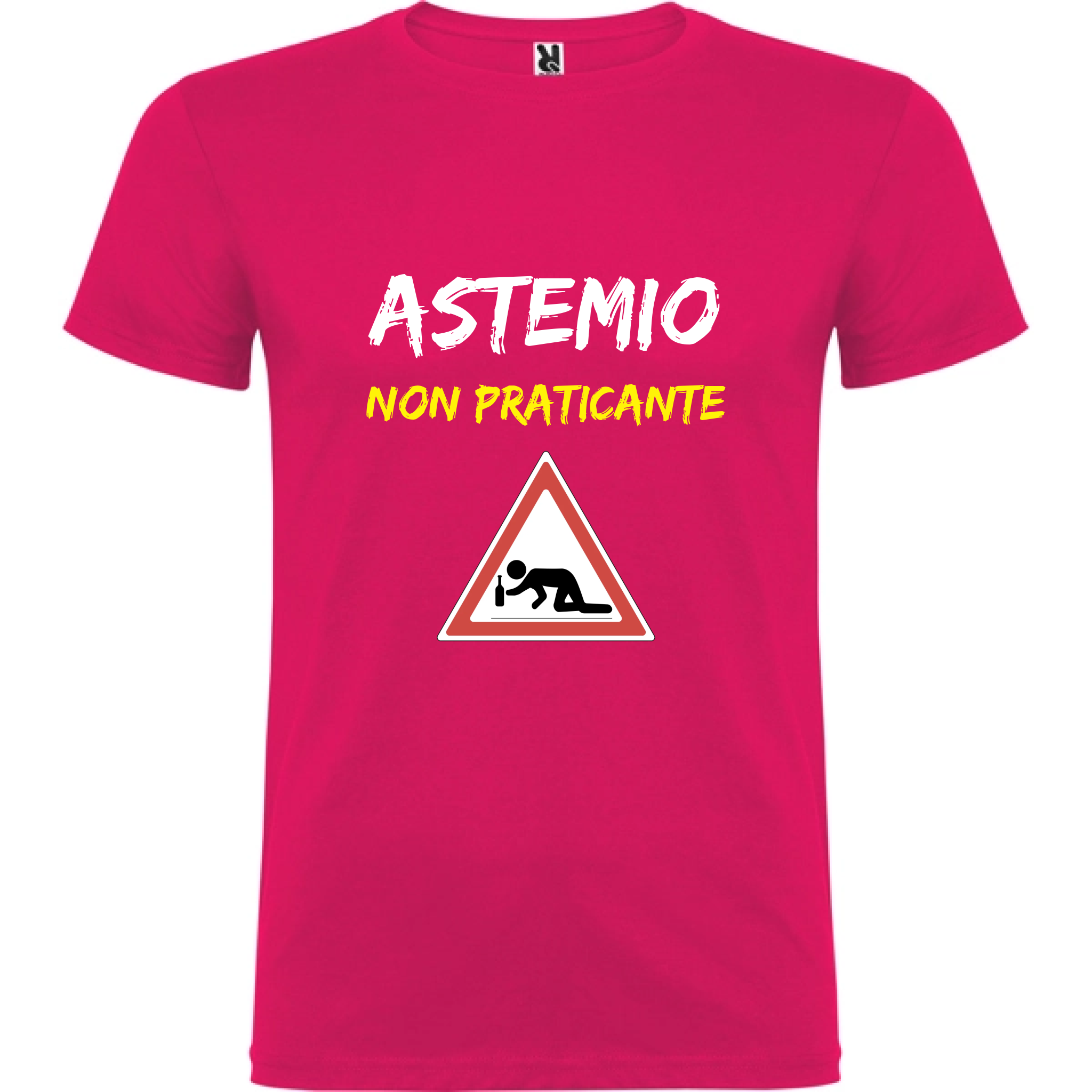 Maglietta Unisex personalizzata Astemio 