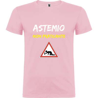Maglietta Unisex personalizzata Astemio 