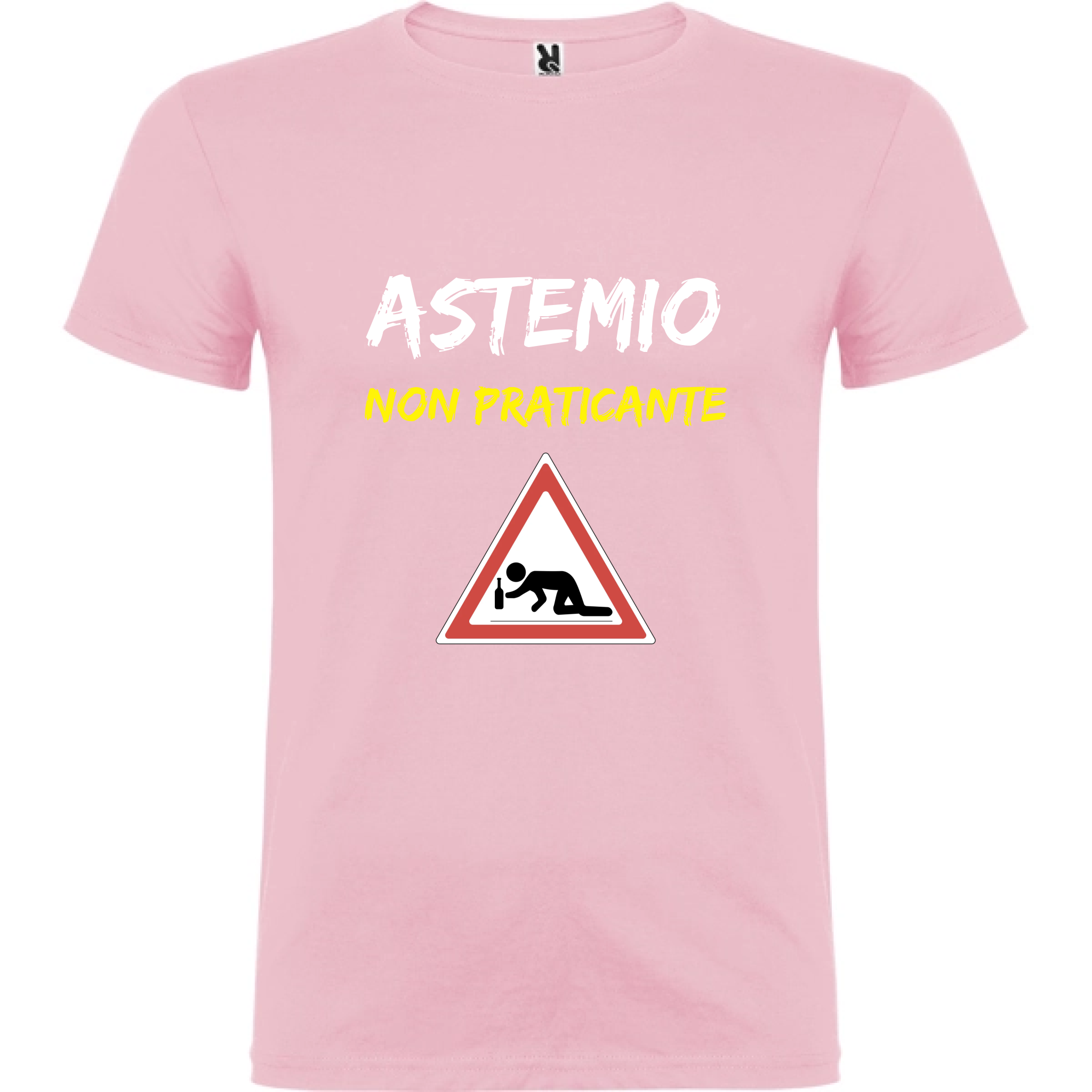 Maglietta Unisex personalizzata Astemio 