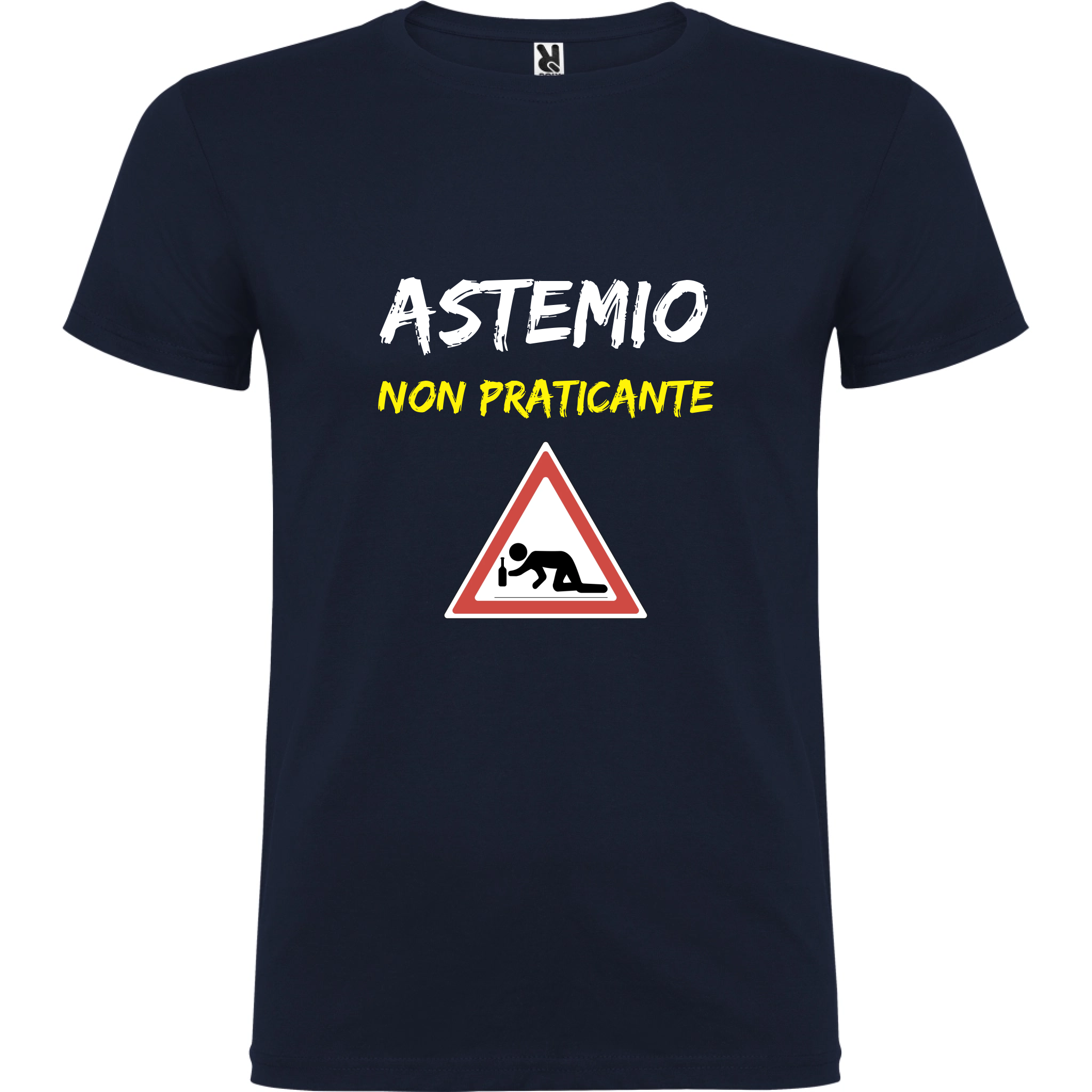 Maglietta Unisex personalizzata Astemio 